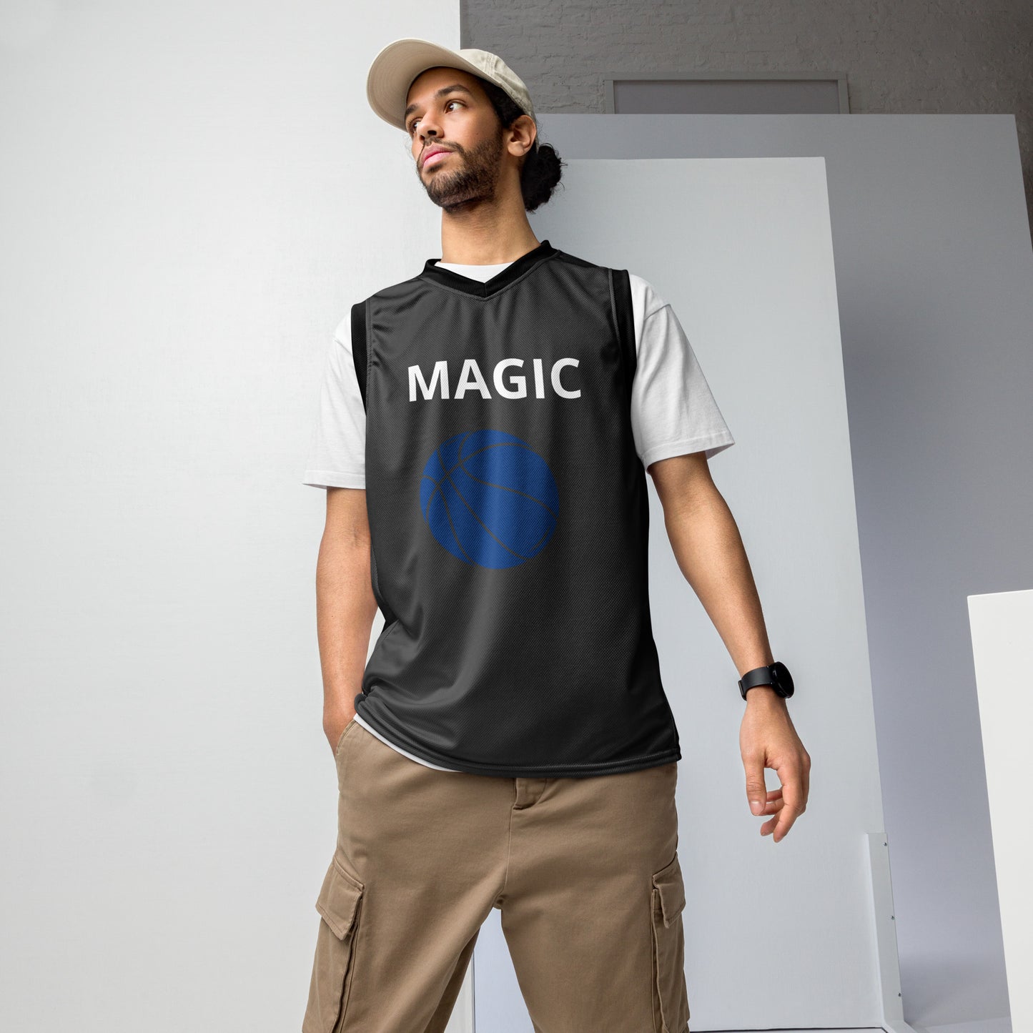 SUPA Recycled unisex basketball jersey