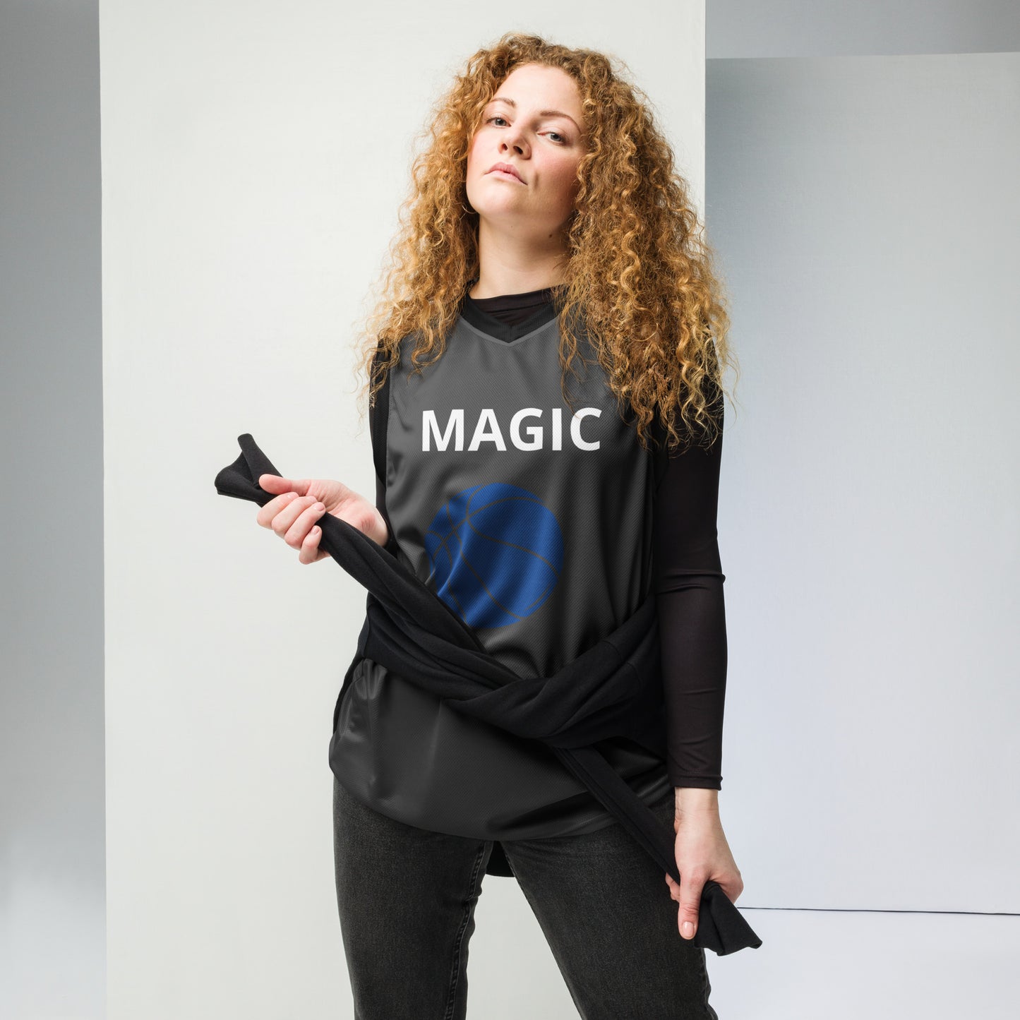 SUPA Recycled unisex basketball jersey
