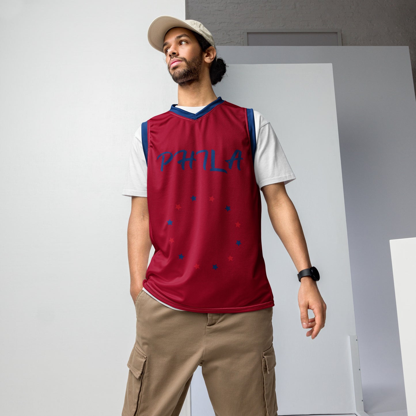 SUPA Recycled unisex basketball jersey