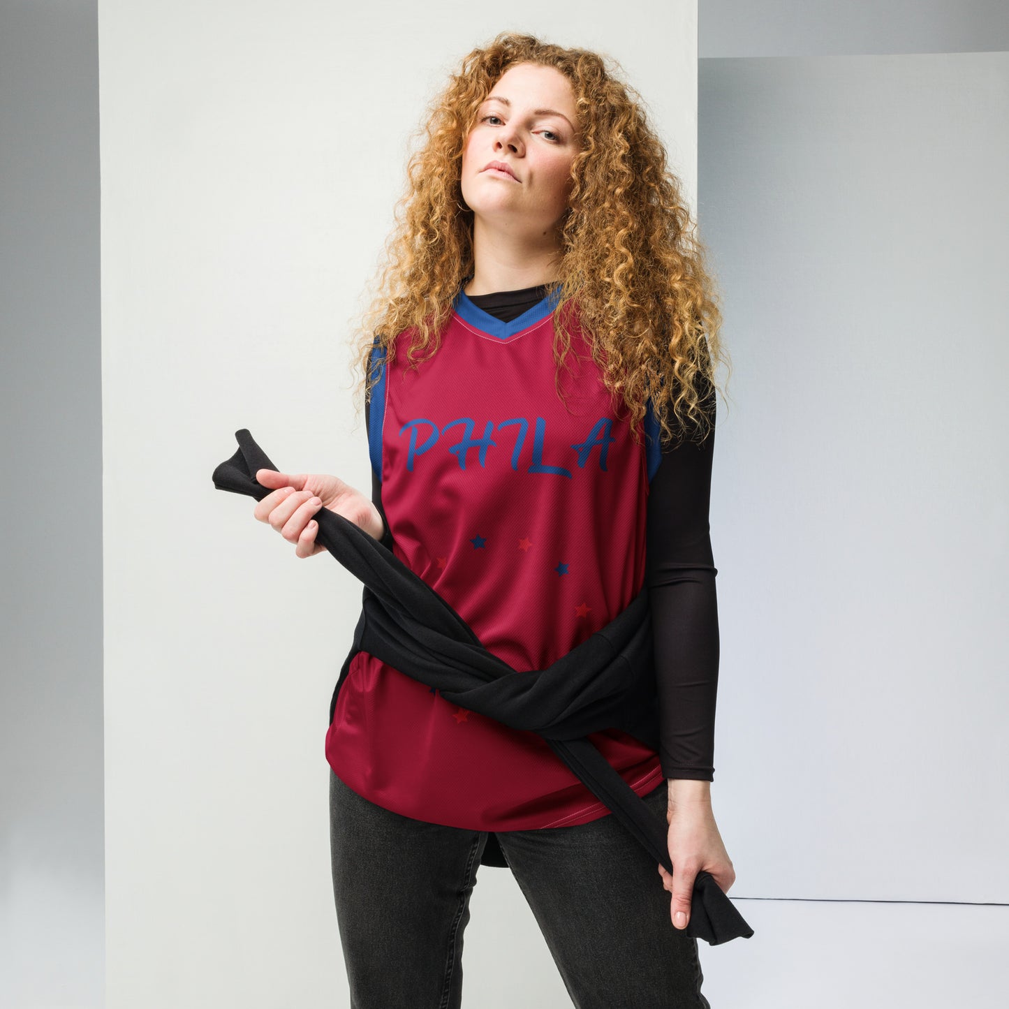 SUPA Recycled unisex basketball jersey