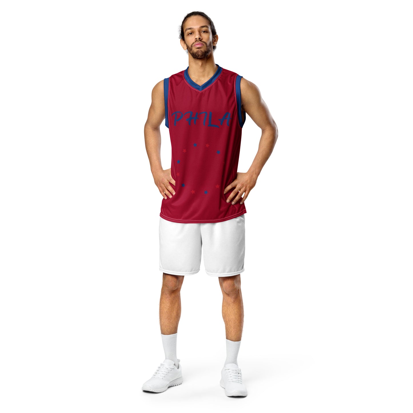 SUPA Recycled unisex basketball jersey