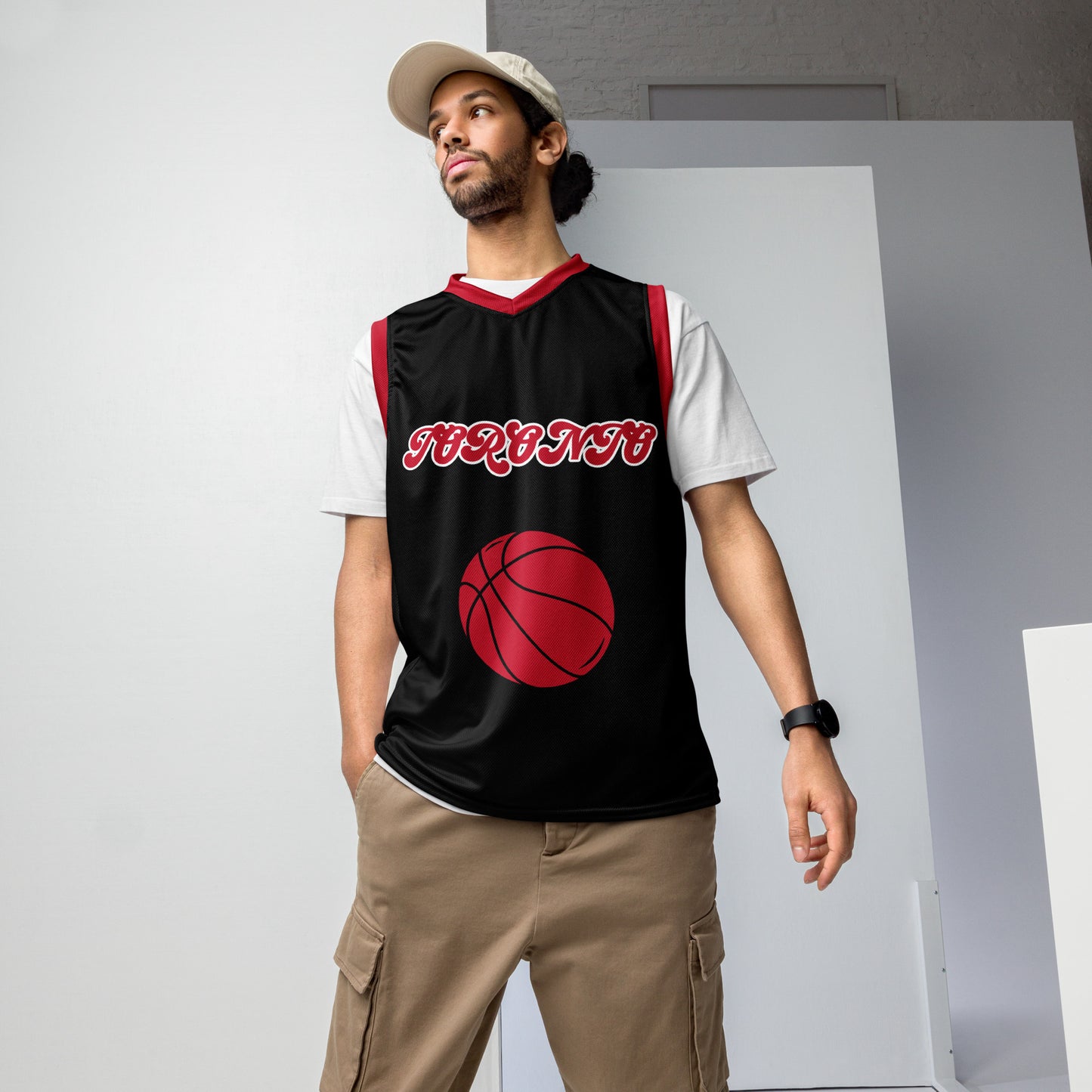 SUPA Recycled unisex basketball jersey
