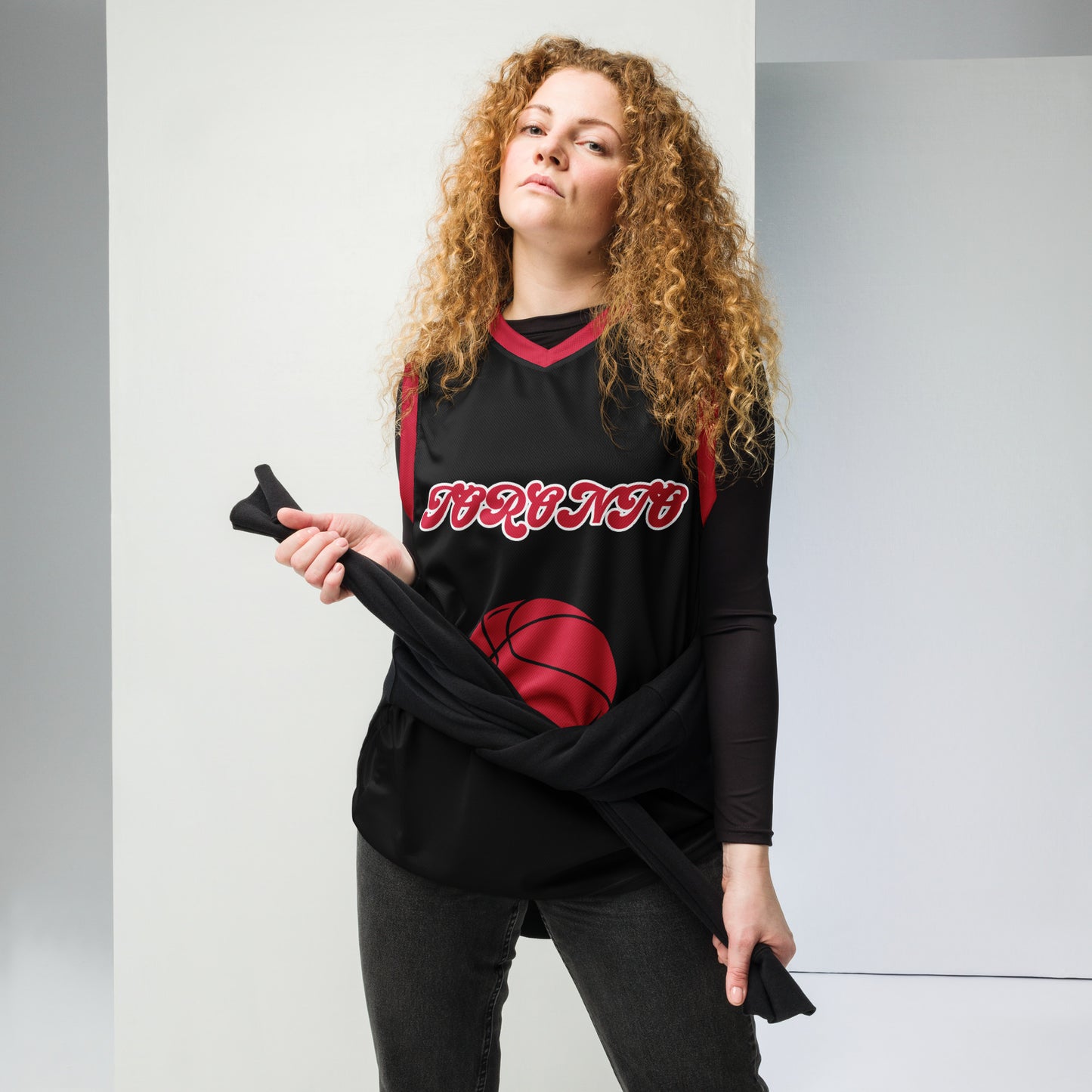 SUPA Recycled unisex basketball jersey