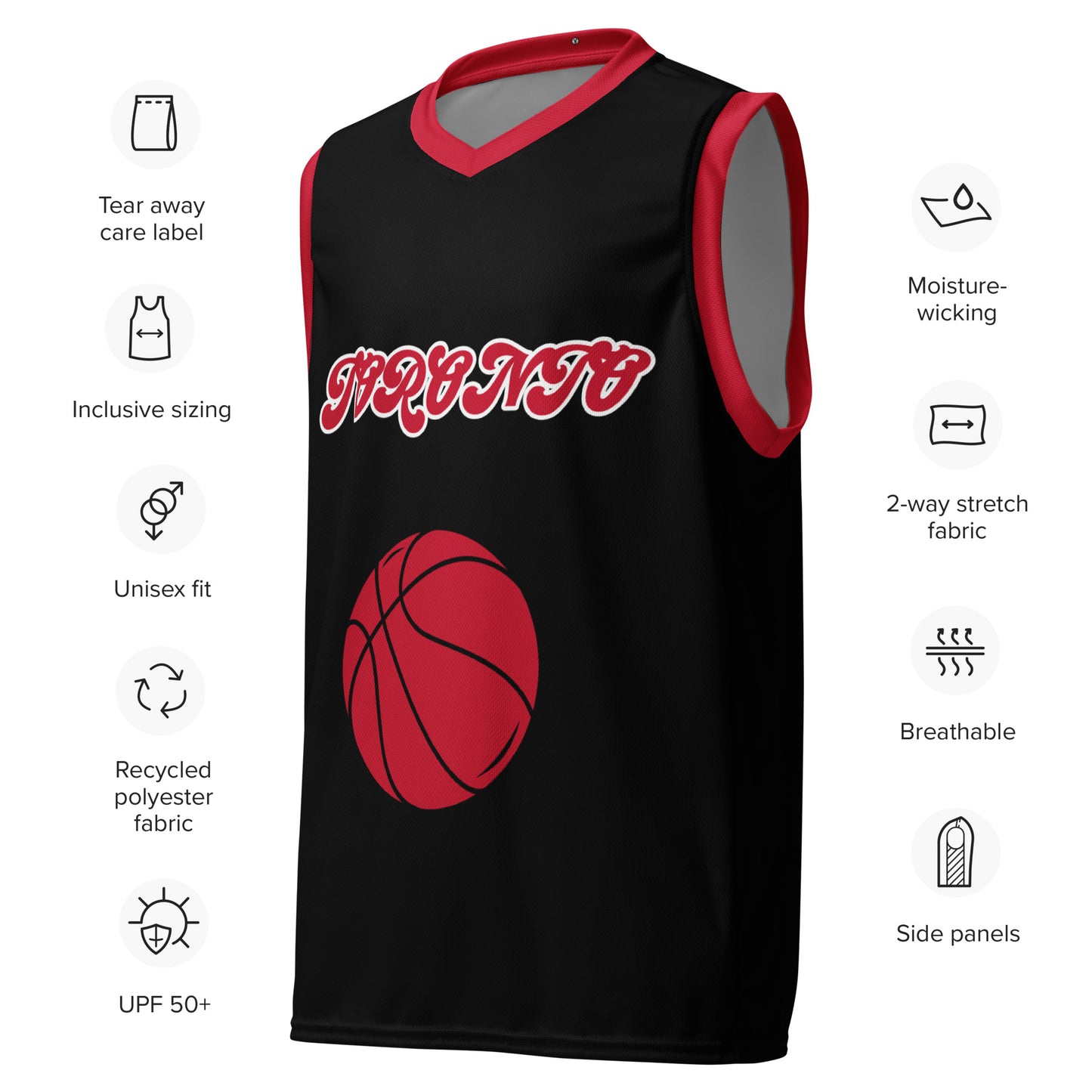 SUPA Recycled unisex basketball jersey