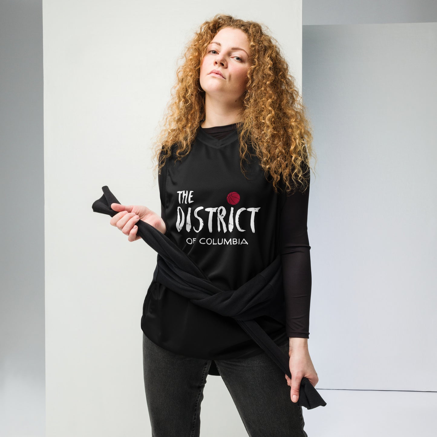 SUPA Recycled unisex basketball jersey