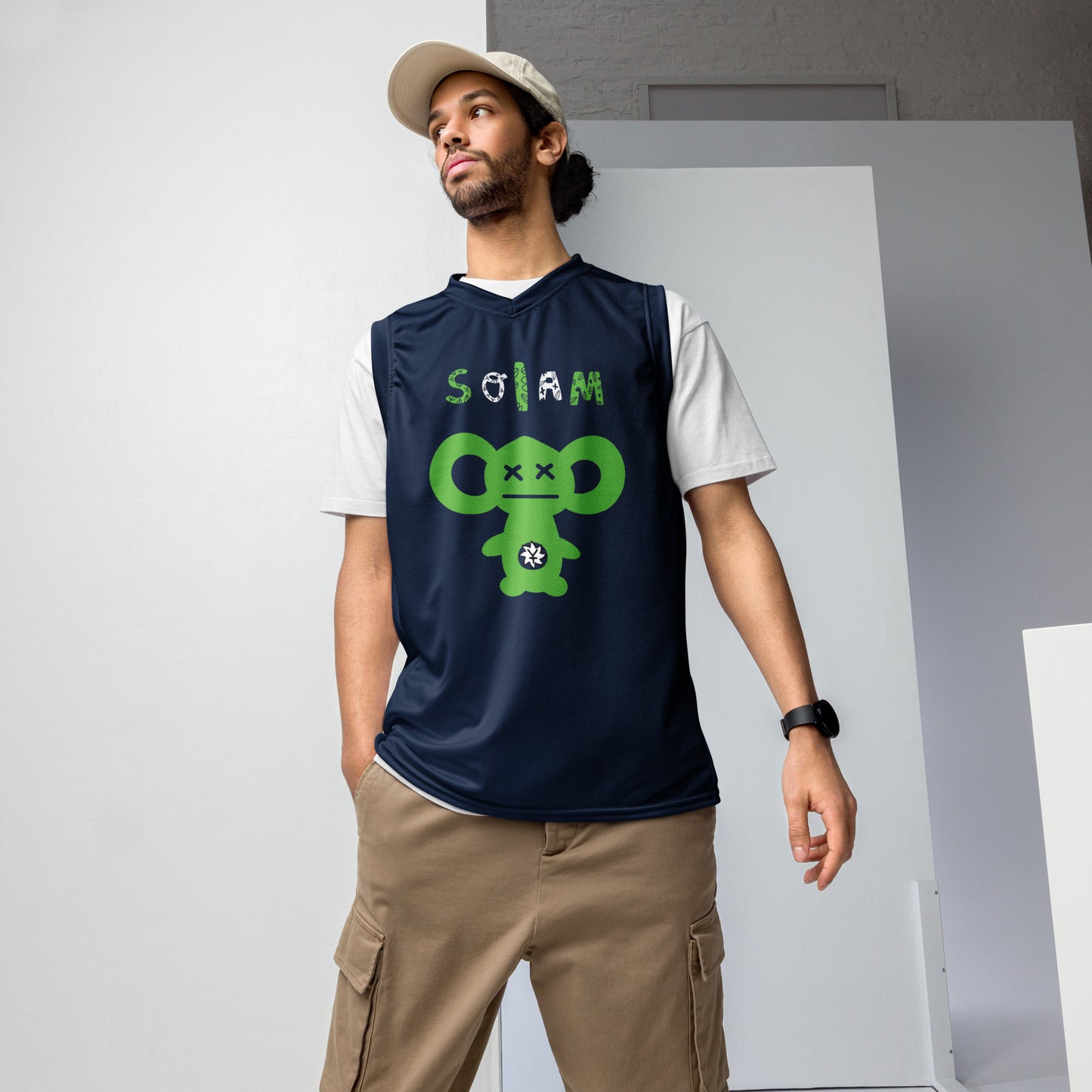 SUPA Recycled unisex basketball jersey