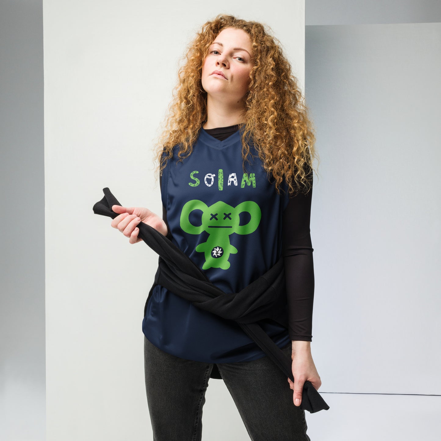 SUPA Recycled unisex basketball jersey