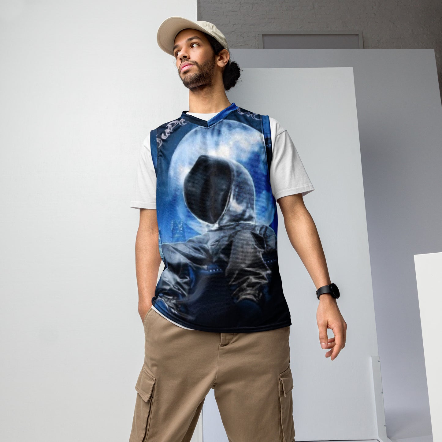 SUPA Recycled unisex basketball jersey