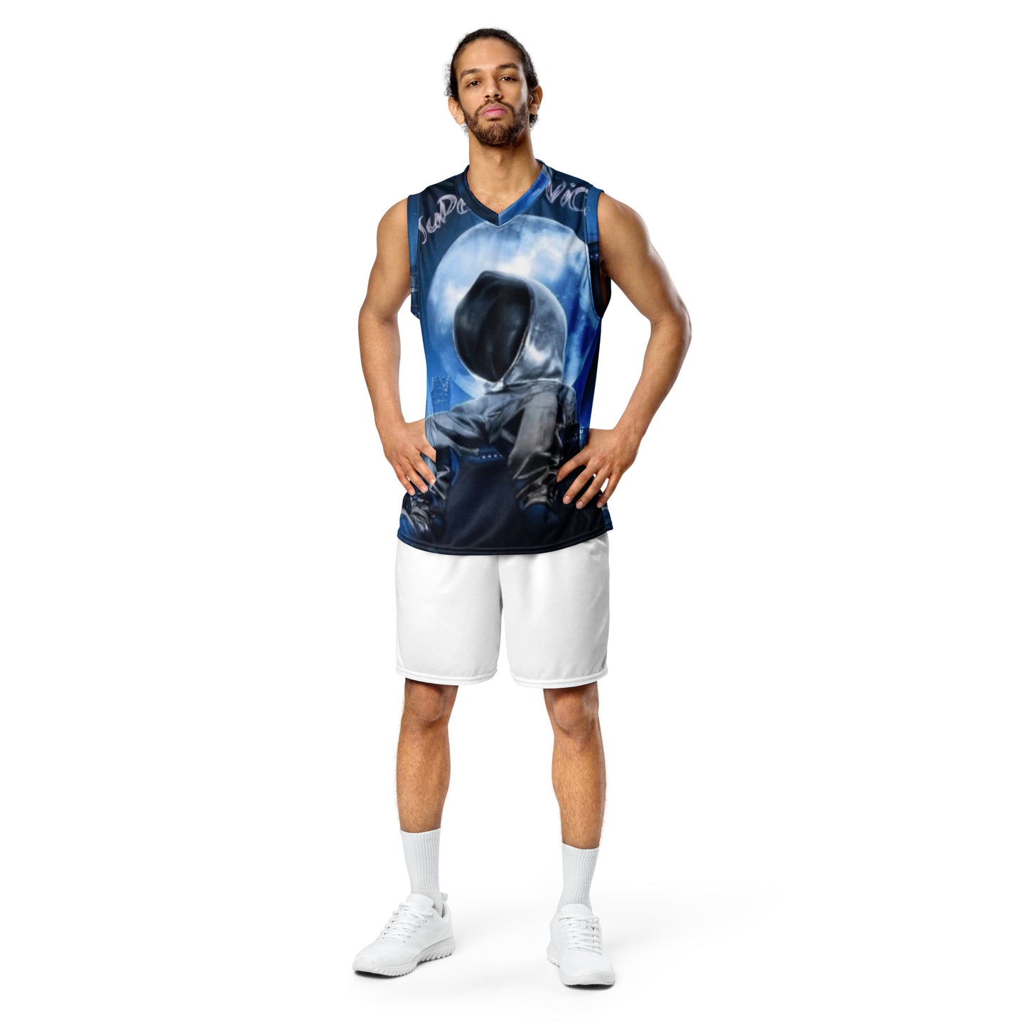SUPA Recycled unisex basketball jersey