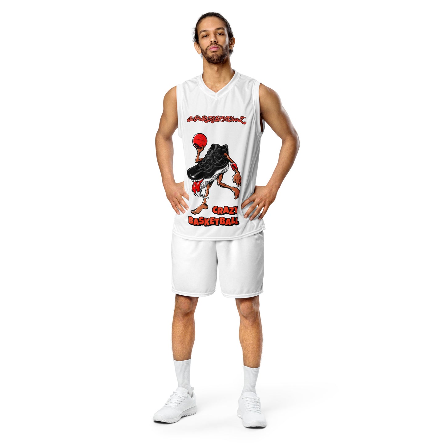 supacrazybasketballRecycled unisex basketball jersey