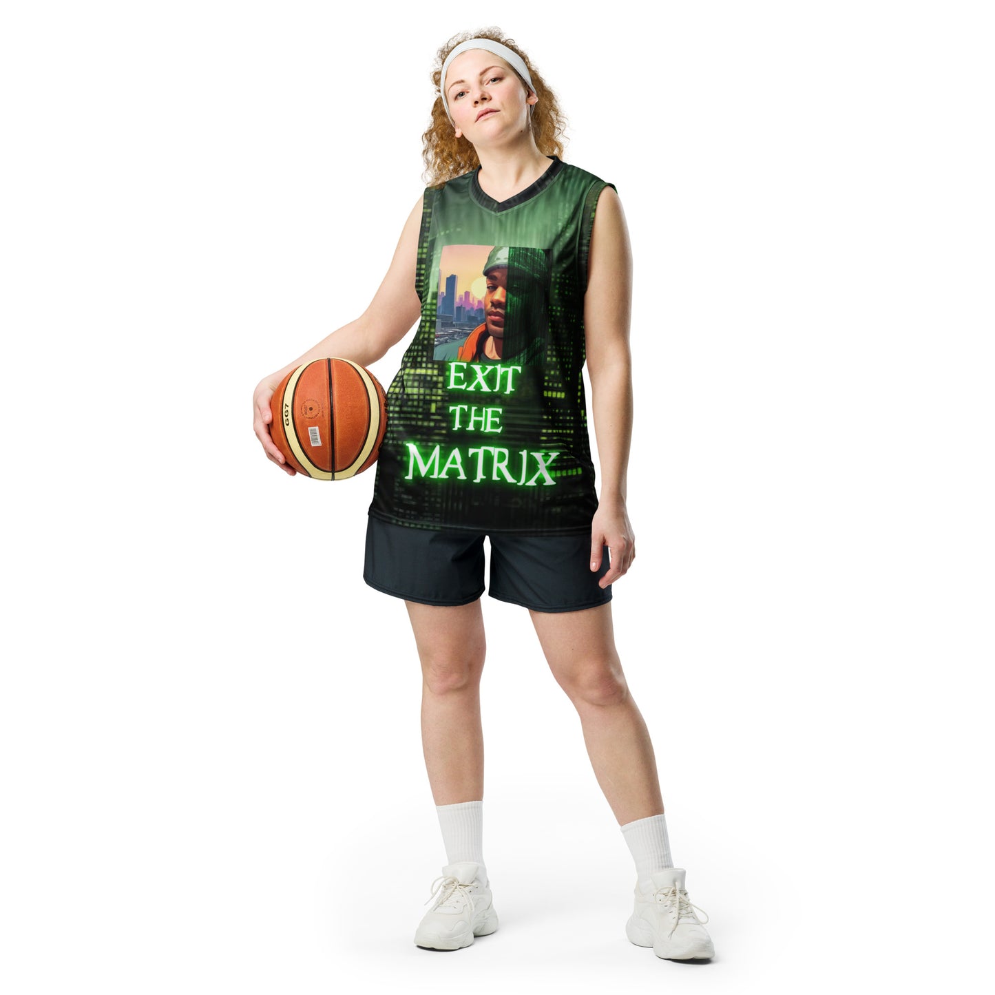 SUPA  MATRIX Recycled unisex basketball jersey