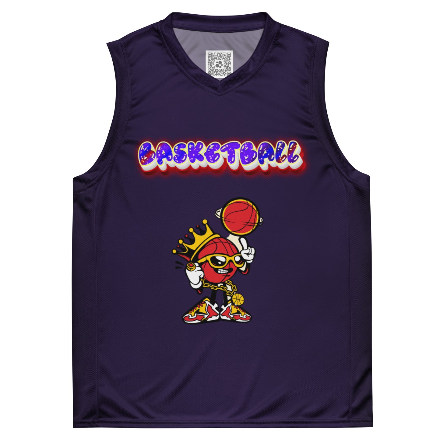 SUPA Recycled unisex basketball jersey