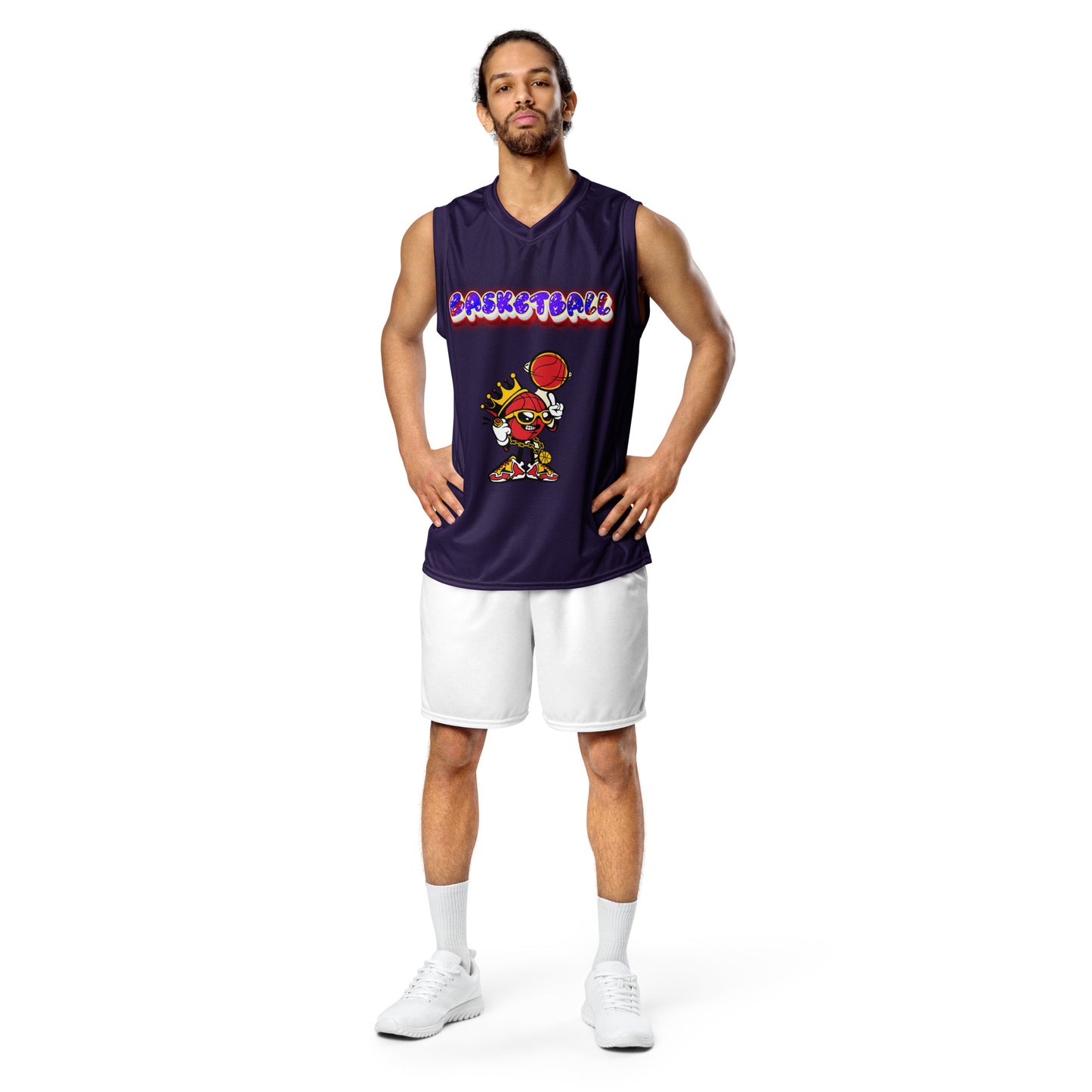 SUPA Recycled unisex basketball jersey