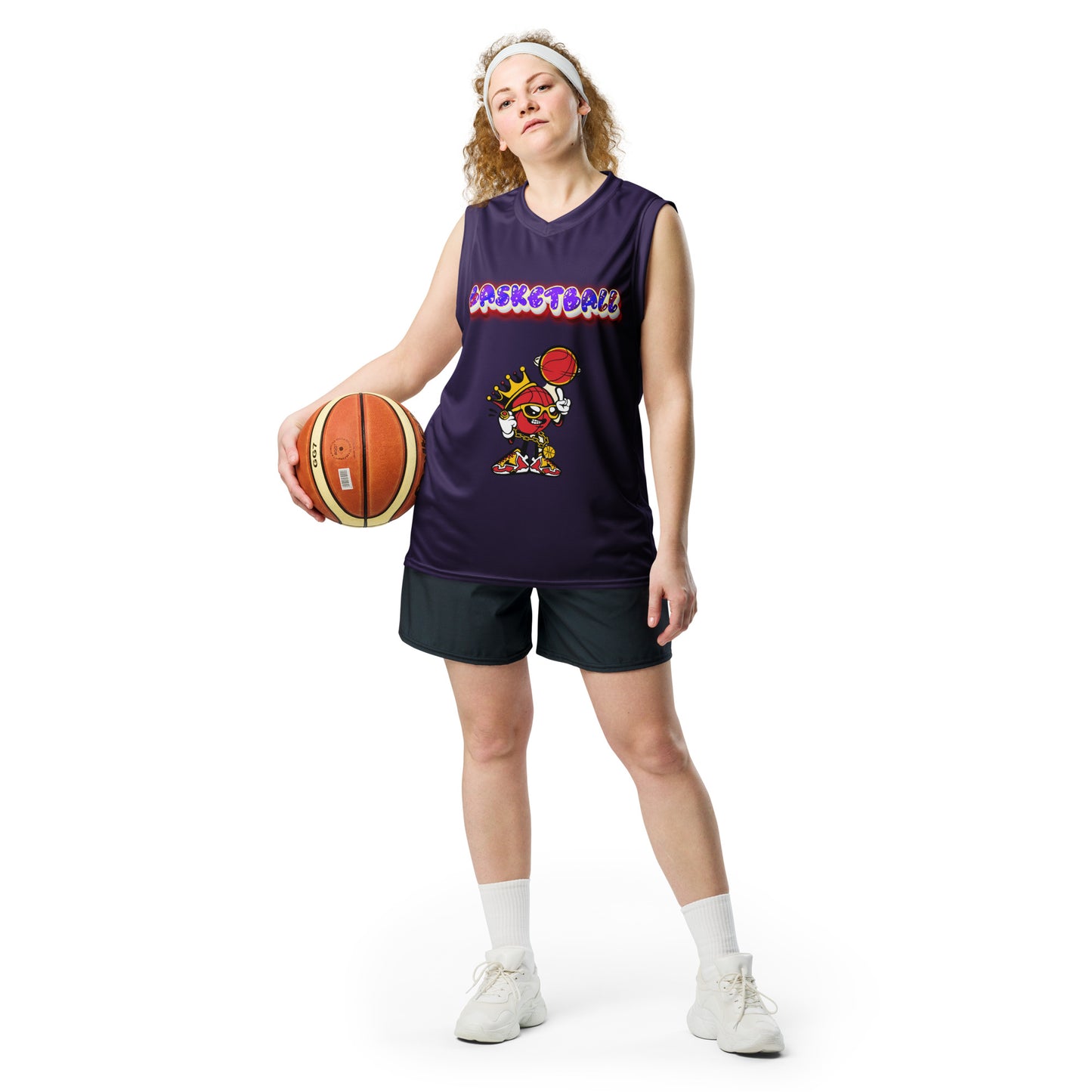 SUPA Recycled unisex basketball jersey