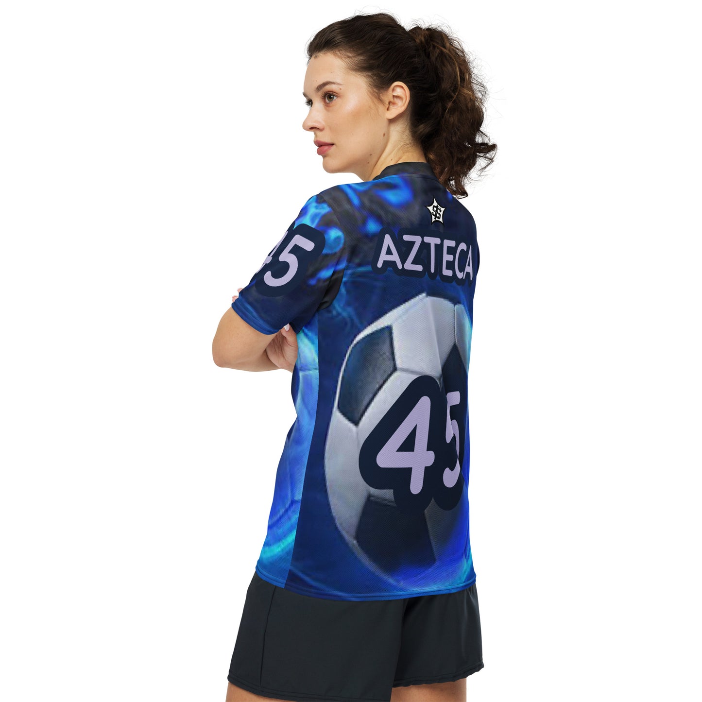 supa soccer Recycled unisex sports jersey