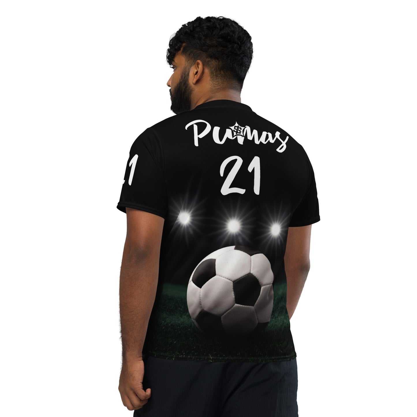 SUPA SOCCA Recycled unisex sports jersey