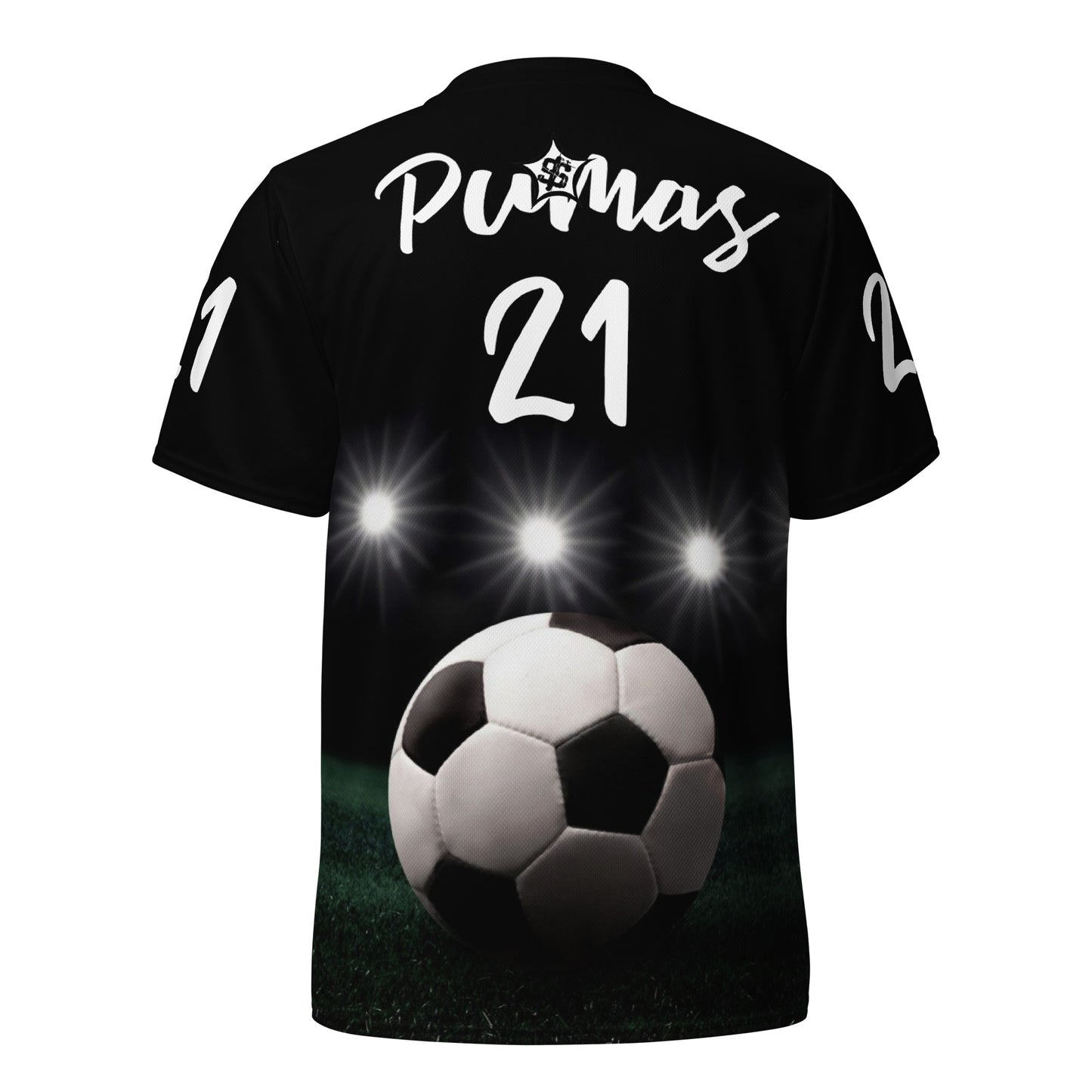 SUPA SOCCA Recycled unisex sports jersey