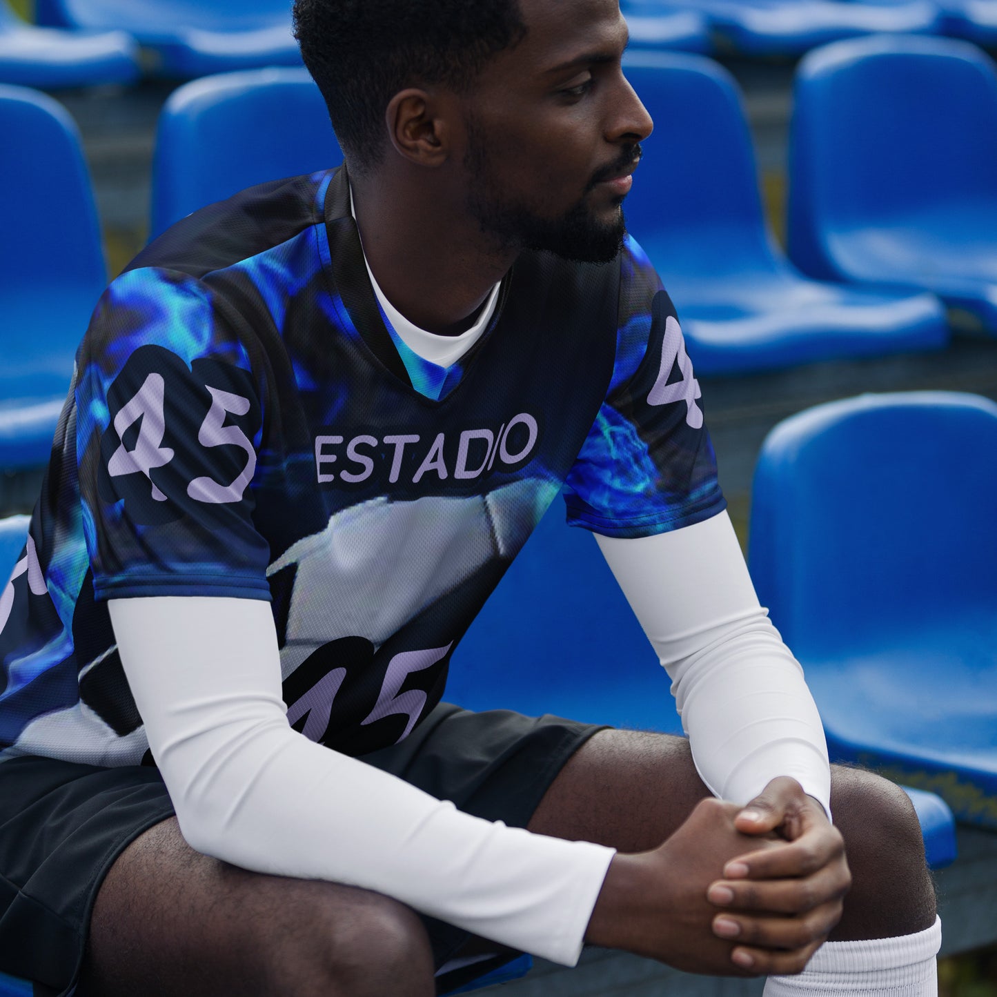 supa soccer Recycled unisex sports jersey