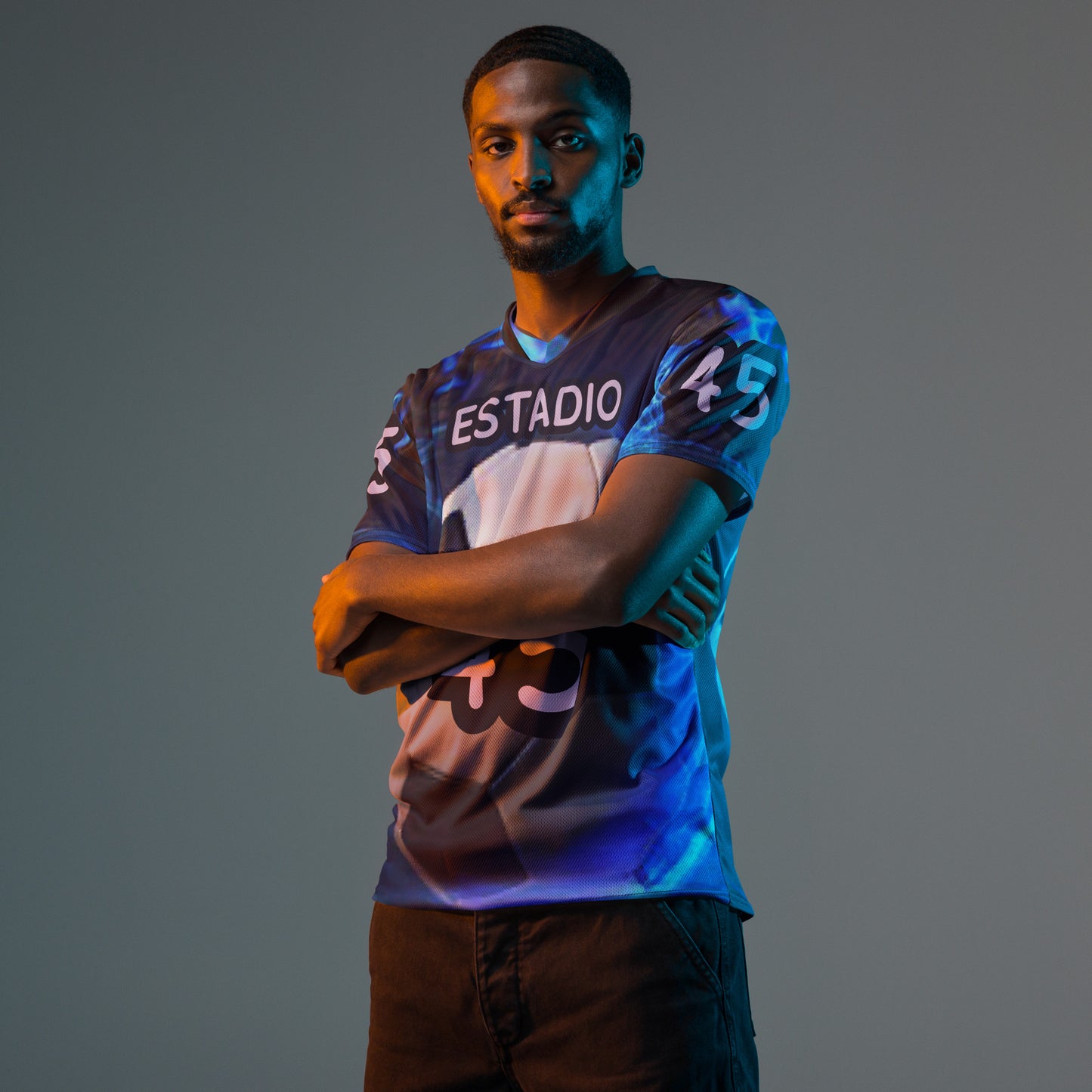supa soccer Recycled unisex sports jersey
