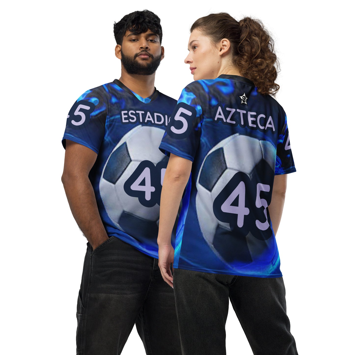 supa soccer Recycled unisex sports jersey