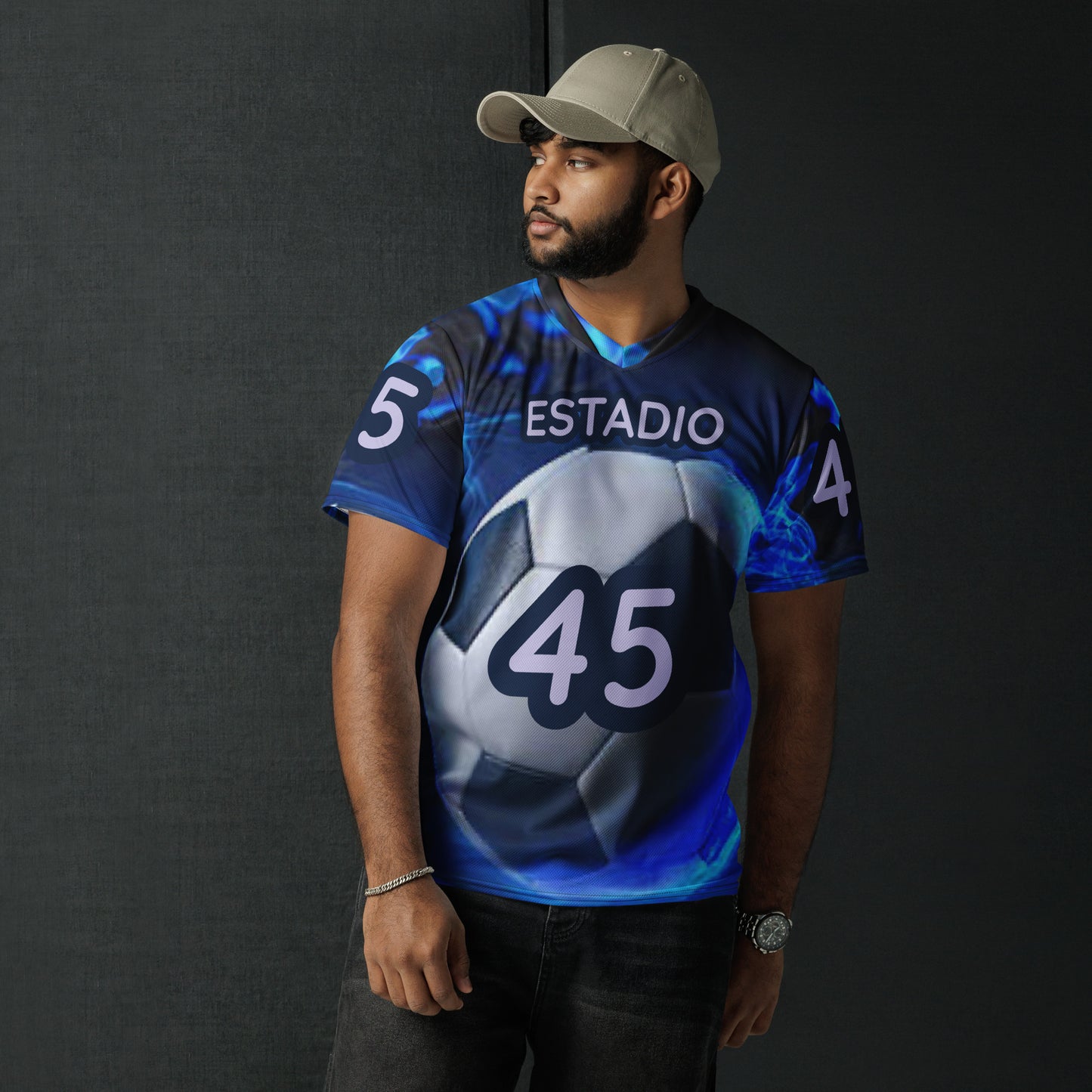 supa soccer Recycled unisex sports jersey
