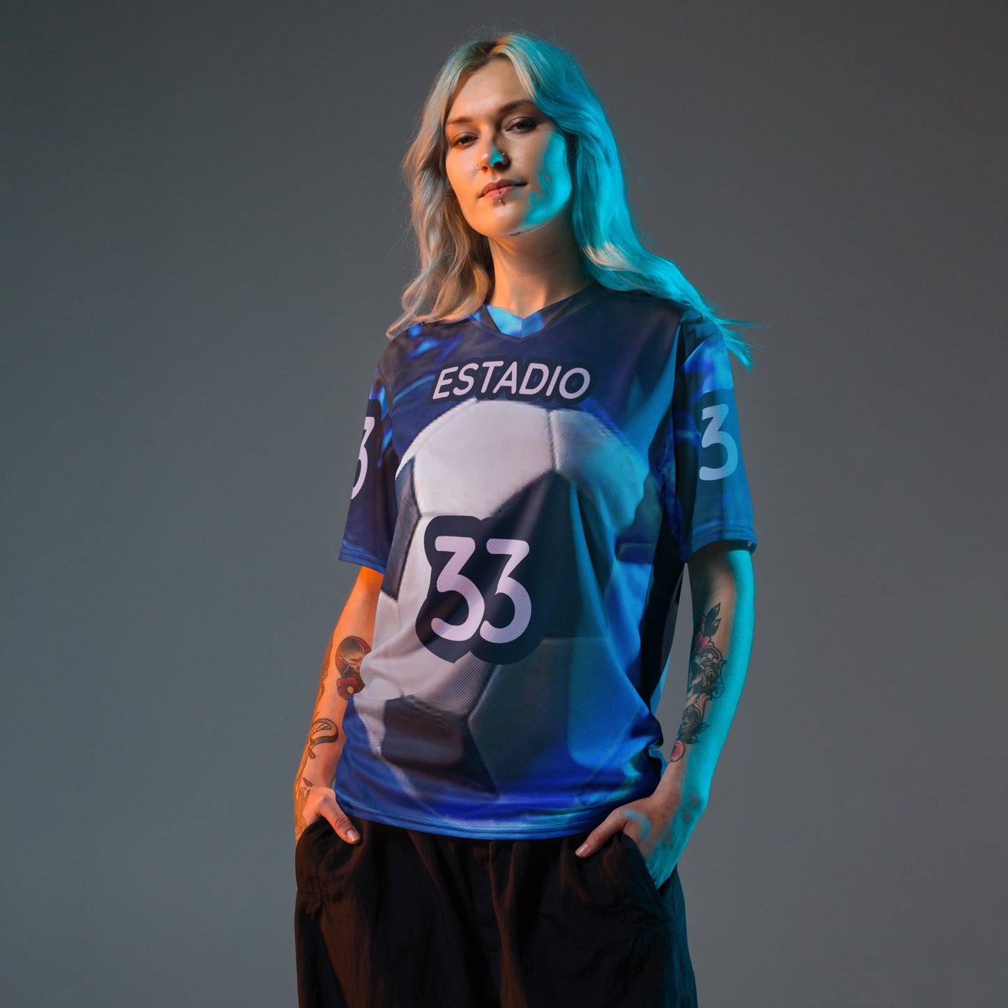 SUPA Recycled unisex sports jersey