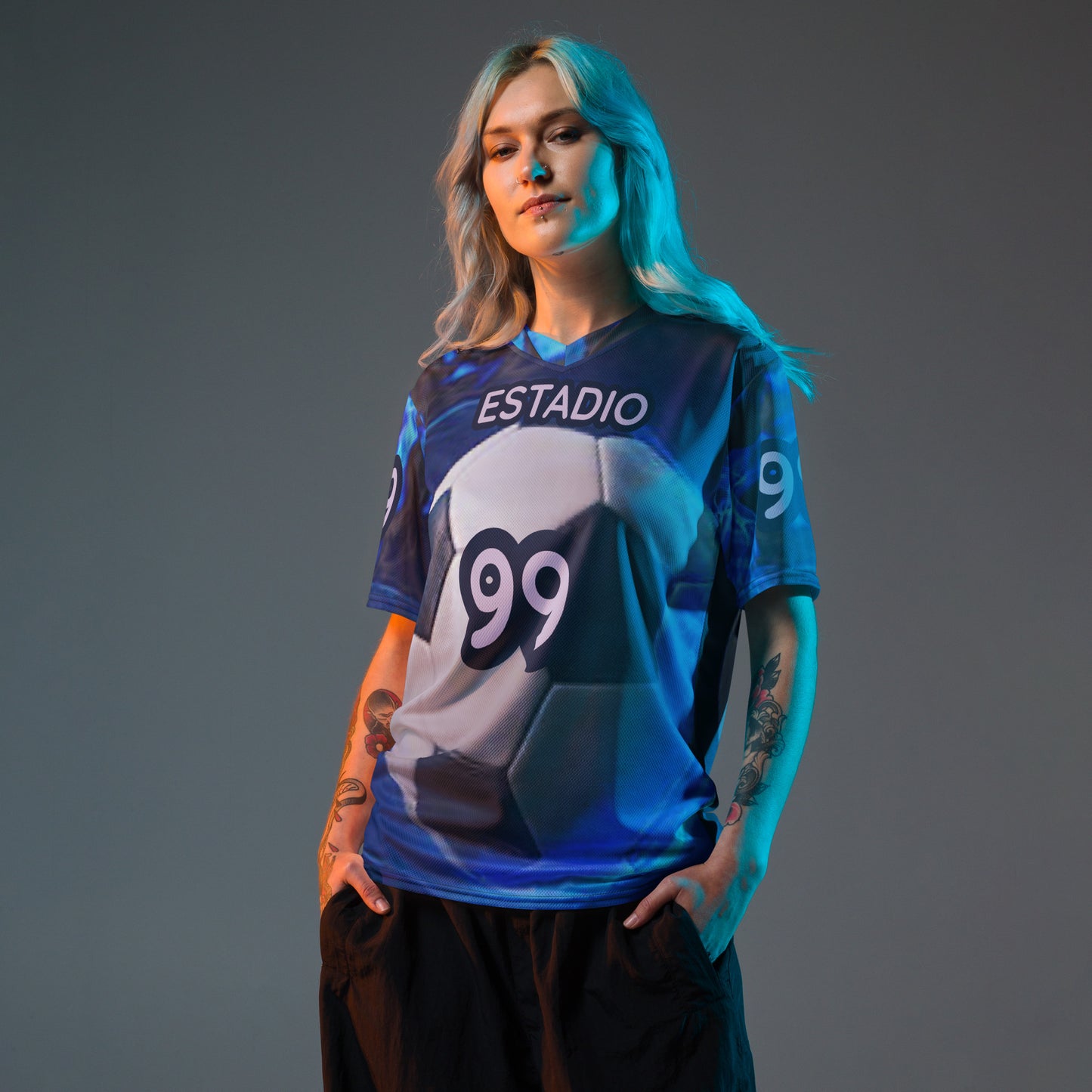 SUPA SOCCER Recycled unisex sports jersey