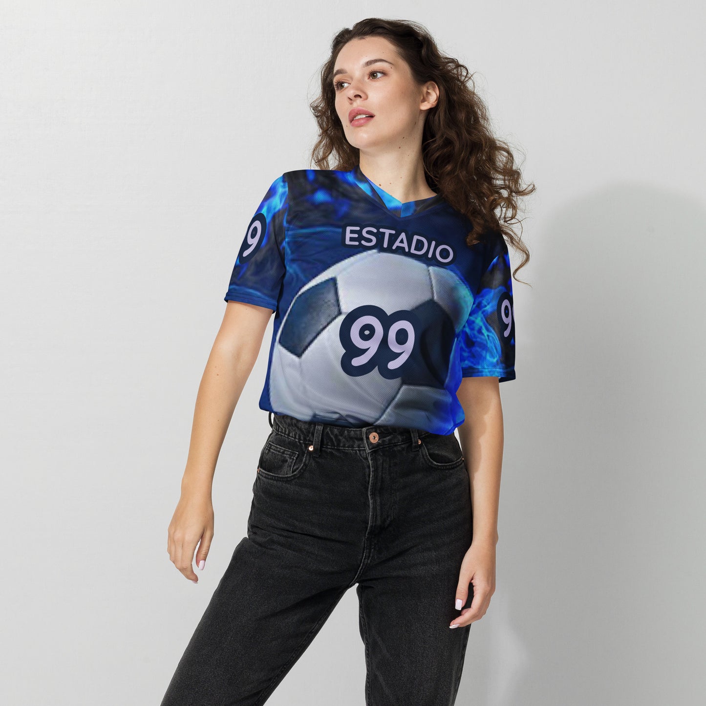 SUPA SOCCER Recycled unisex sports jersey