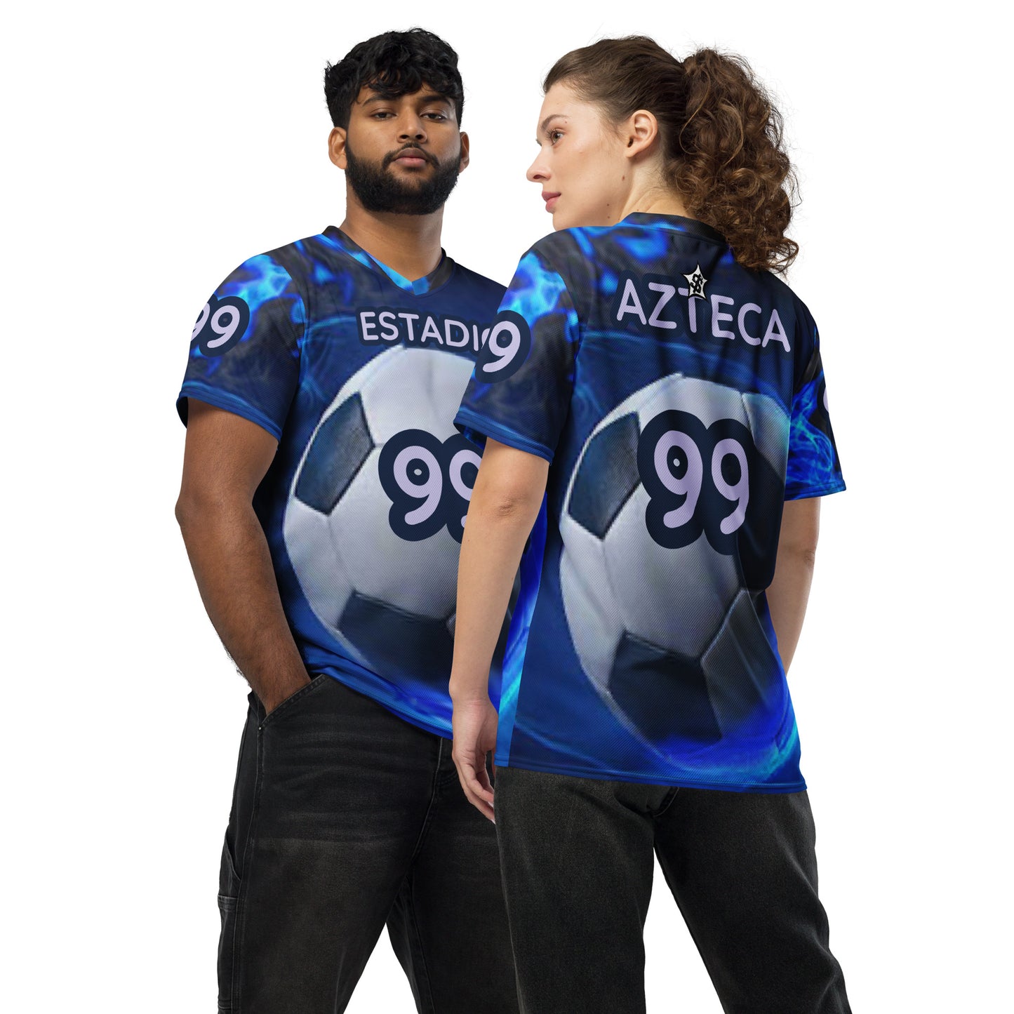 SUPA SOCCER Recycled unisex sports jersey