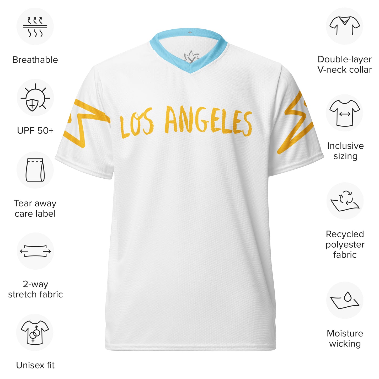 SUPA Recycled unisex sports jersey