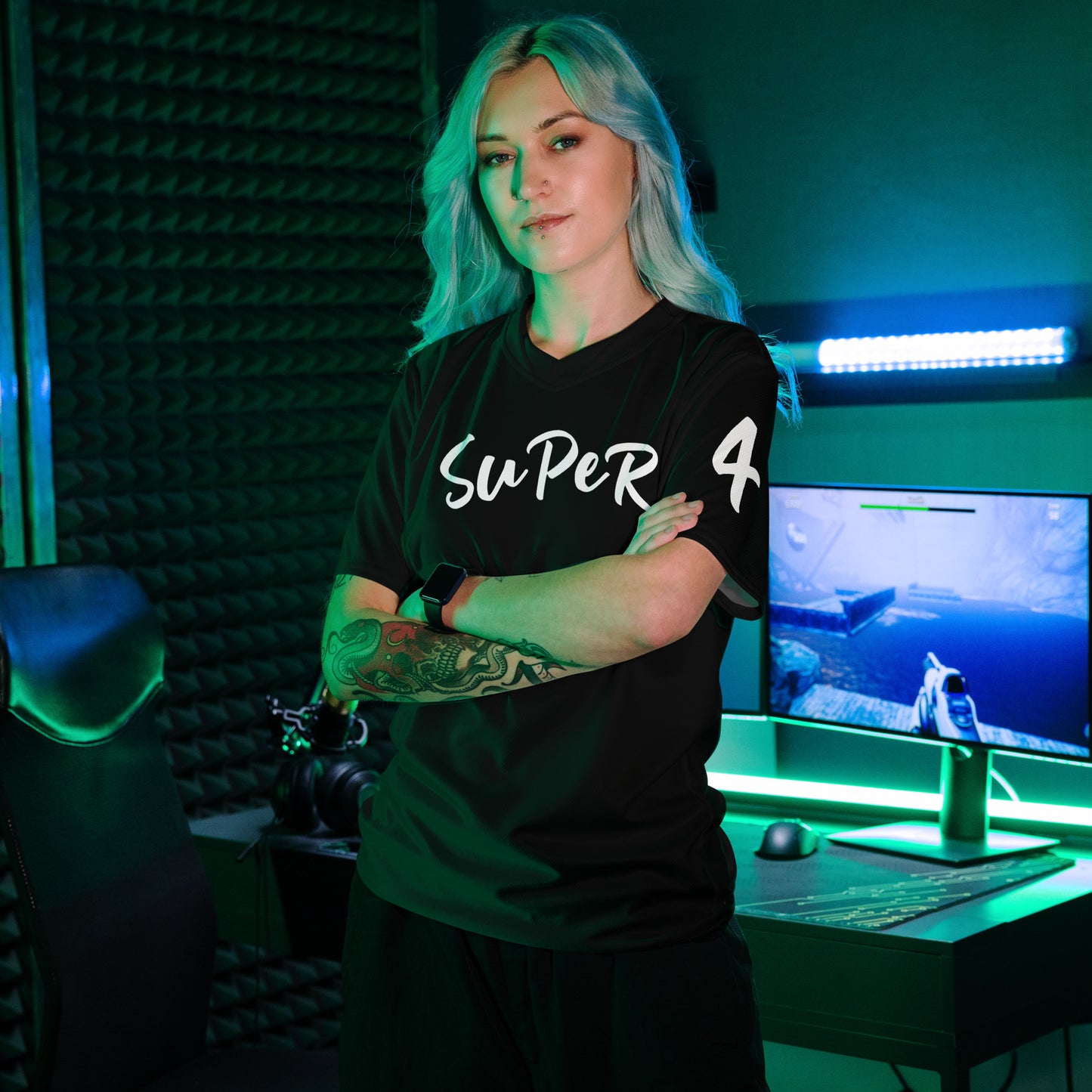 SUPA Recycled unisex sports jersey