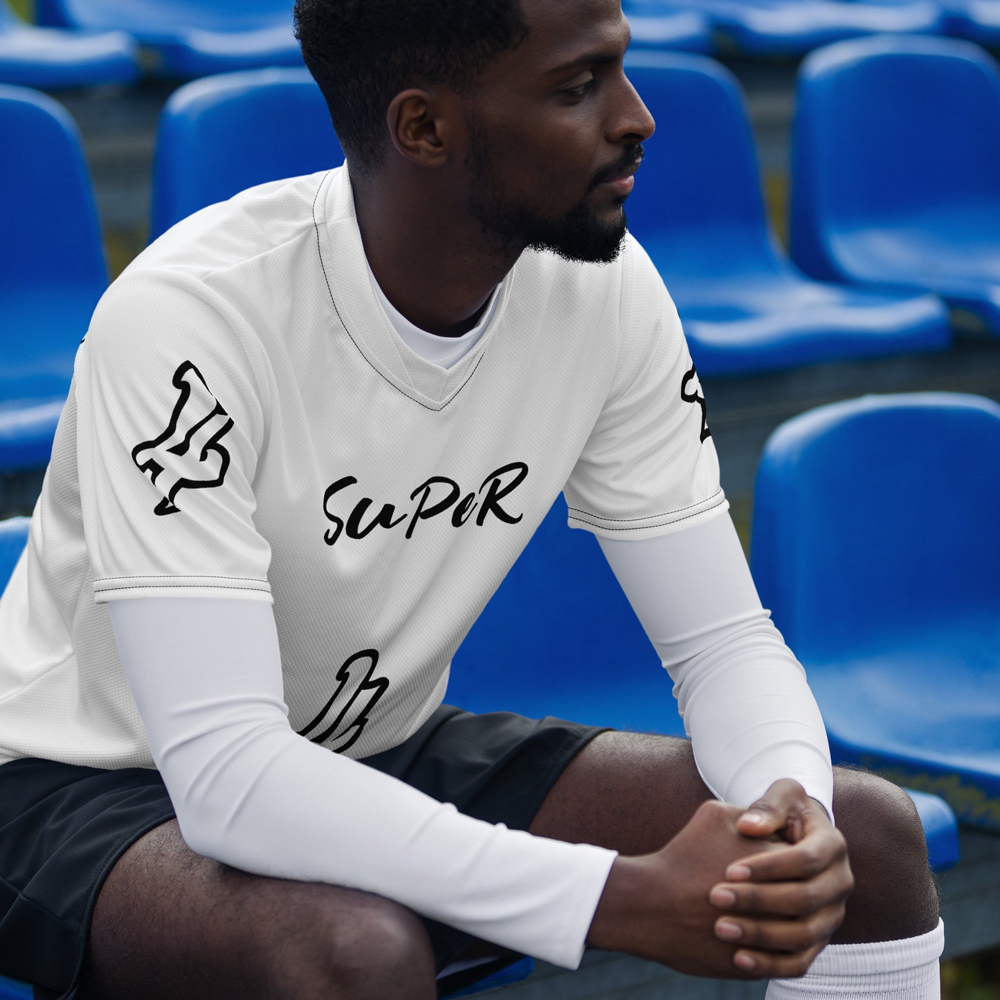 SUPA Recycled unisex sports jersey