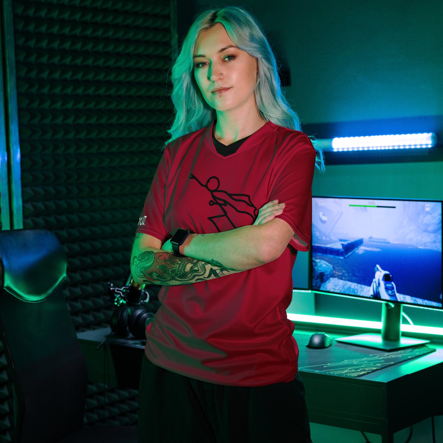 SUPA Recycled unisex sports jersey