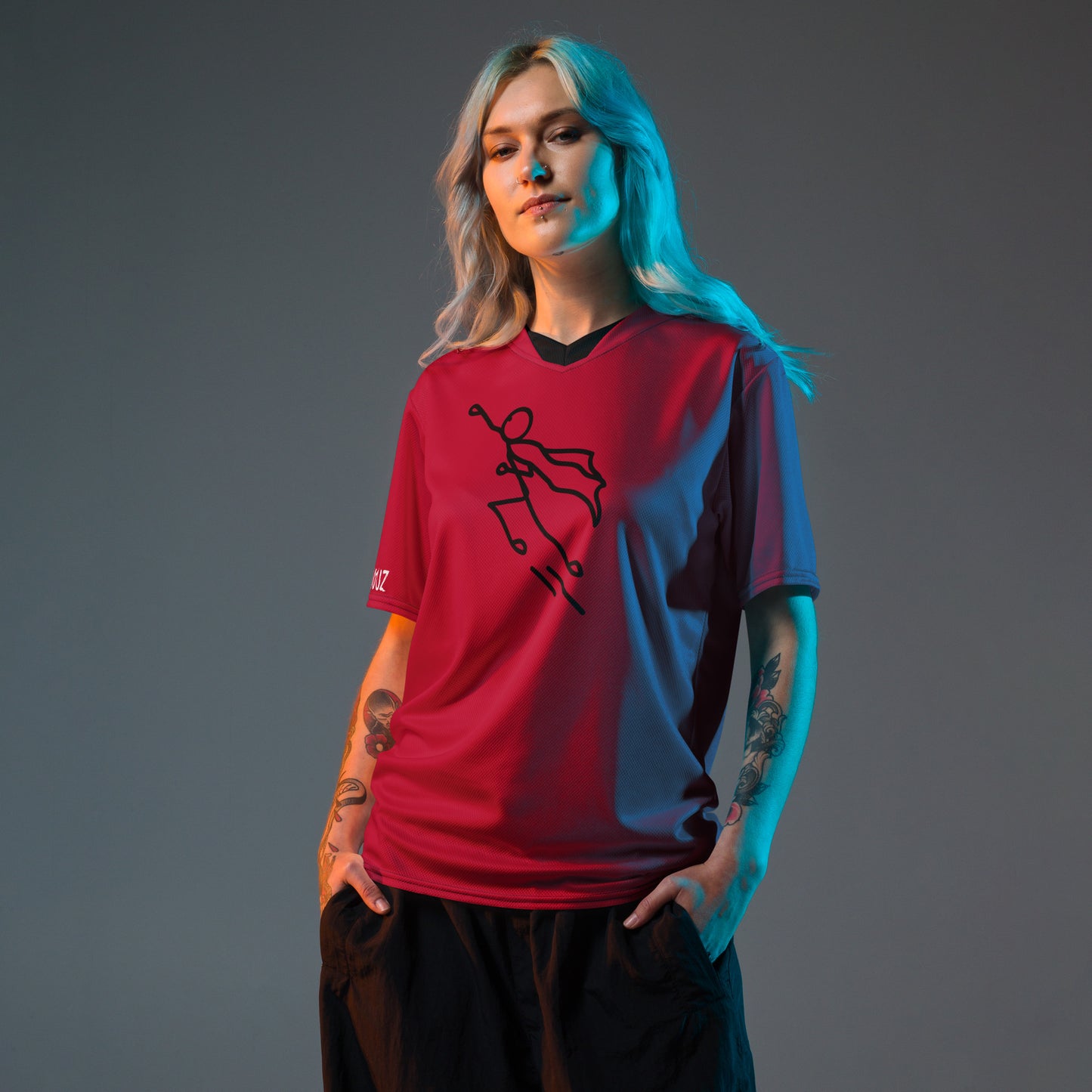 SUPA Recycled unisex sports jersey