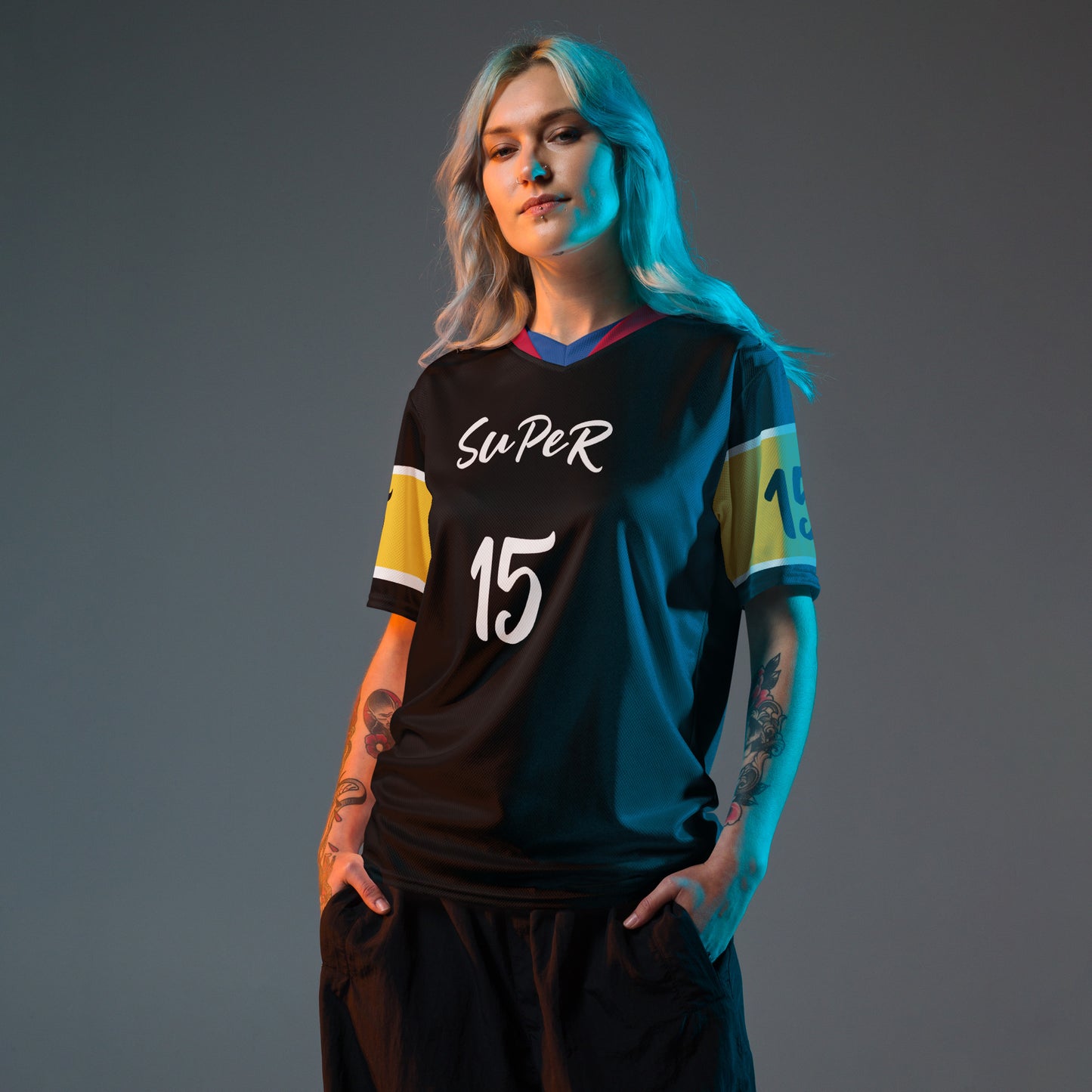 SUPA Recycled unisex sports jersey