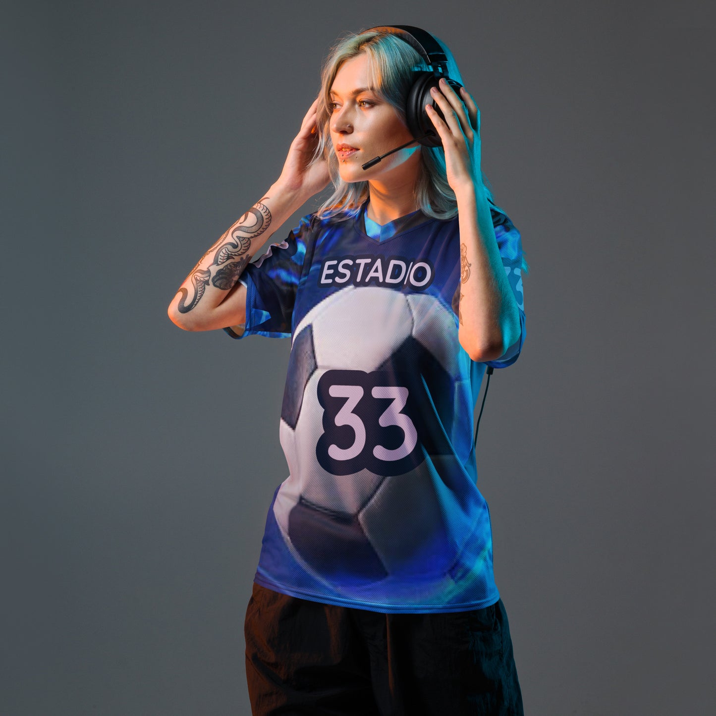 SUPA Recycled unisex sports jersey