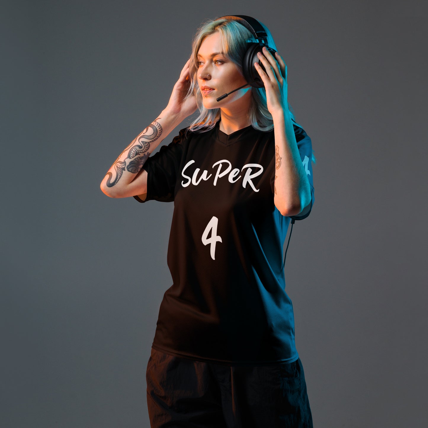 SUPA Recycled unisex sports jersey