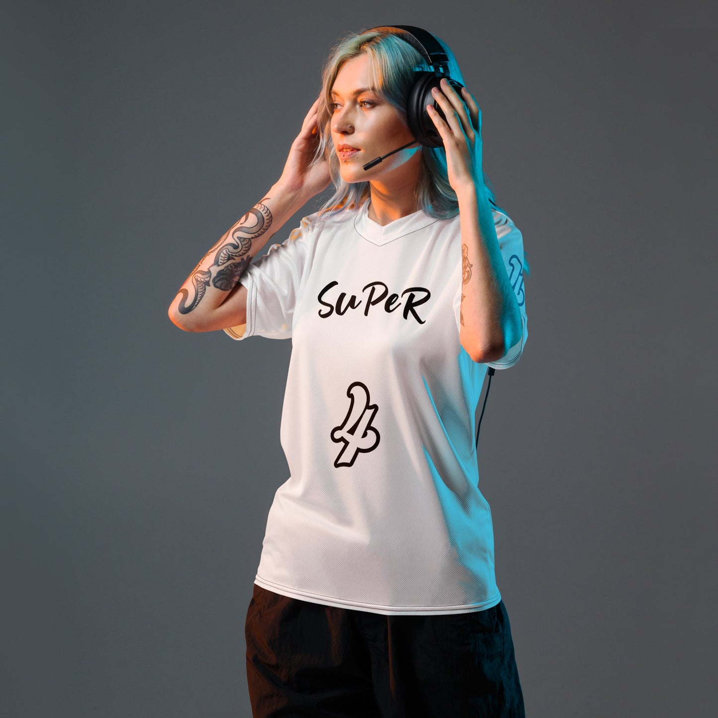 SUPA Recycled unisex sports jersey