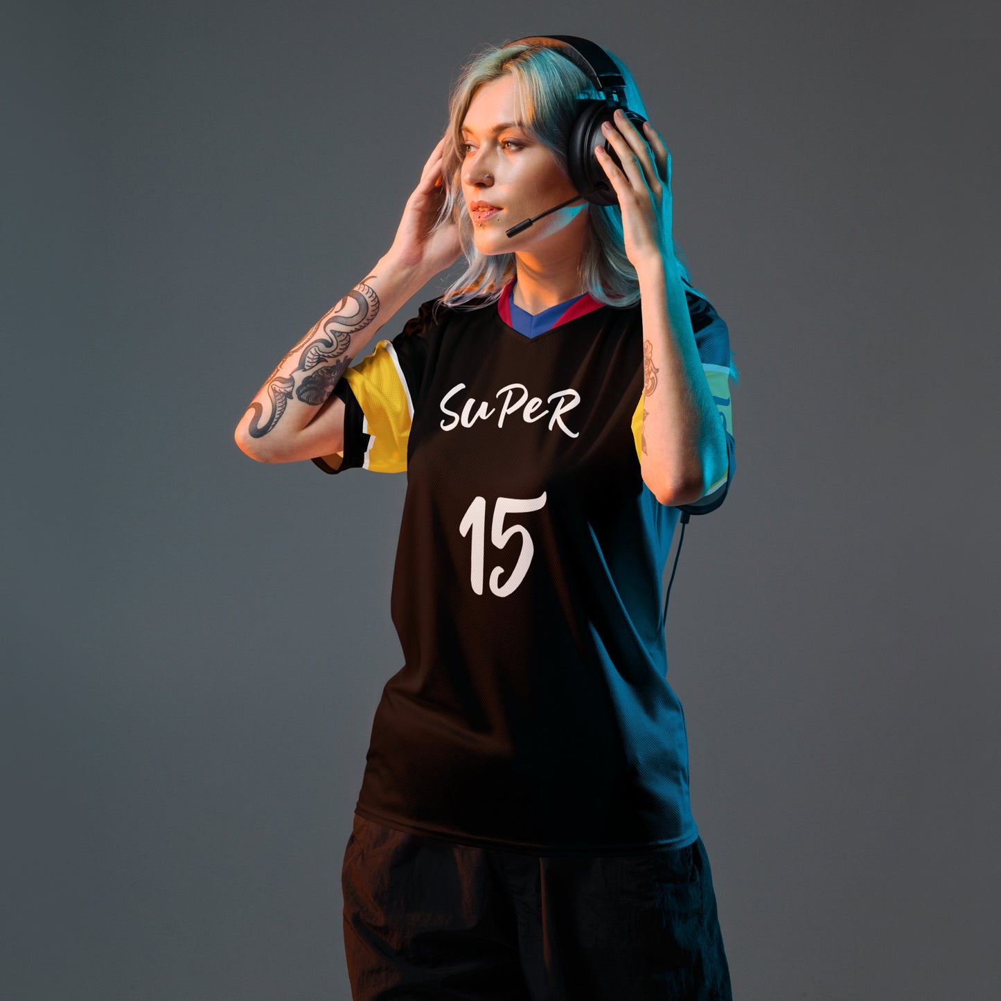 SUPA Recycled unisex sports jersey