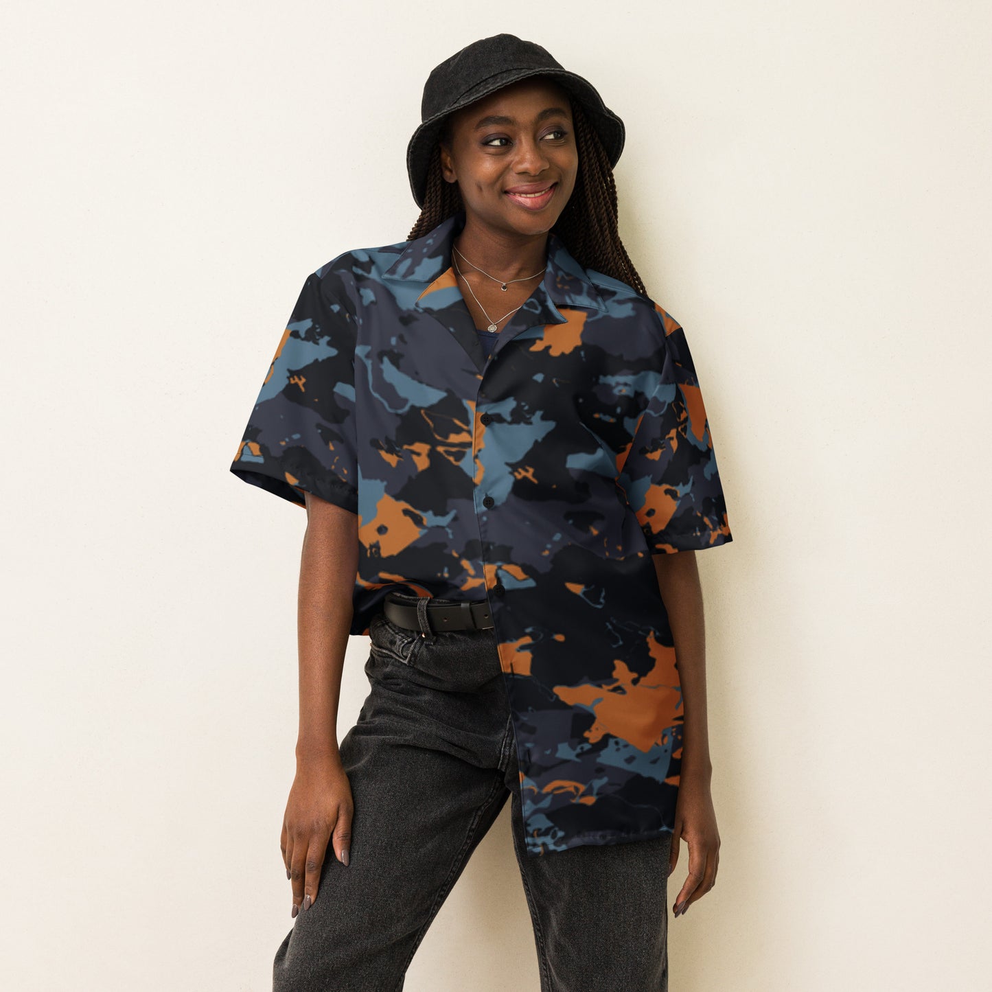 supa  Unisex button shirt