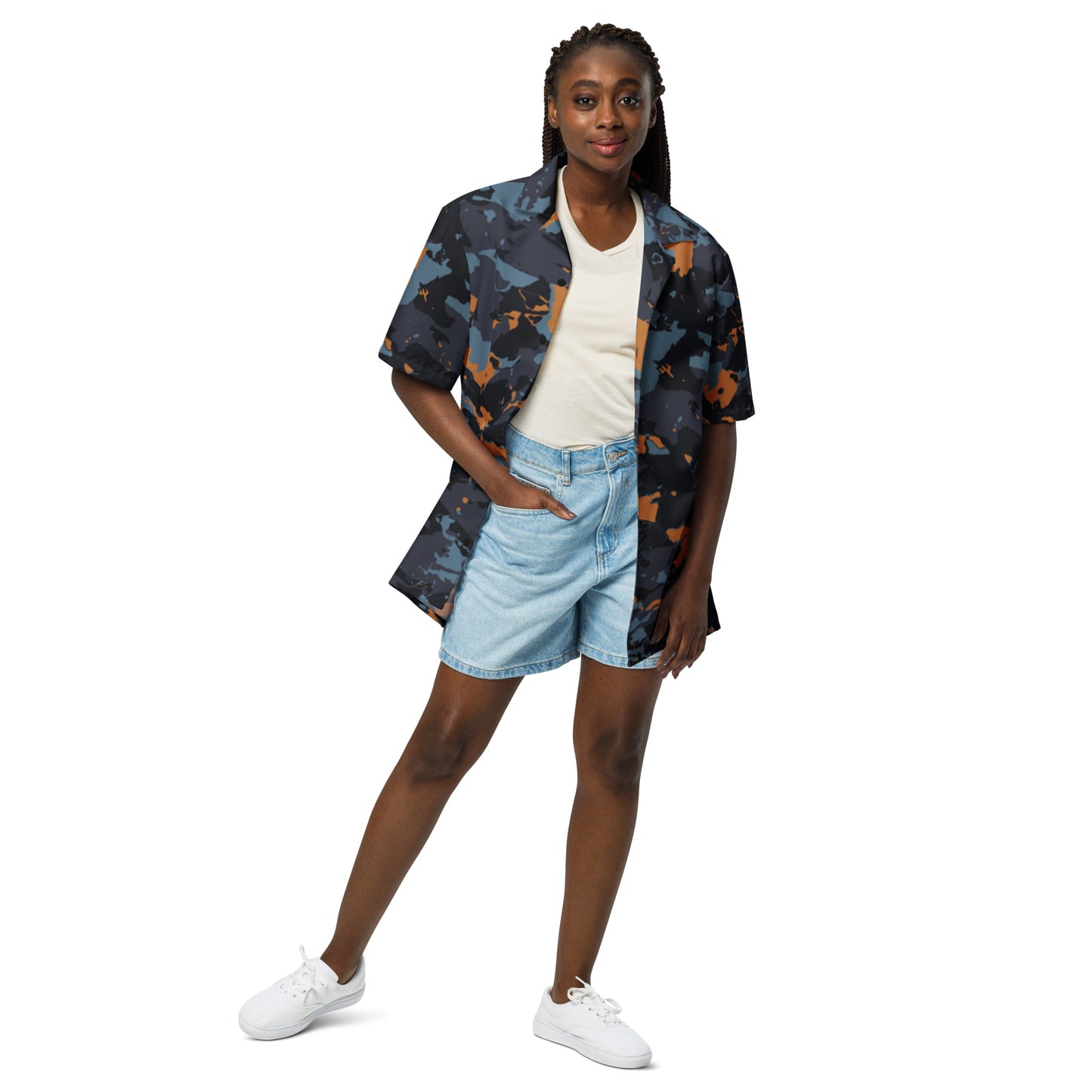 supa  Unisex button shirt