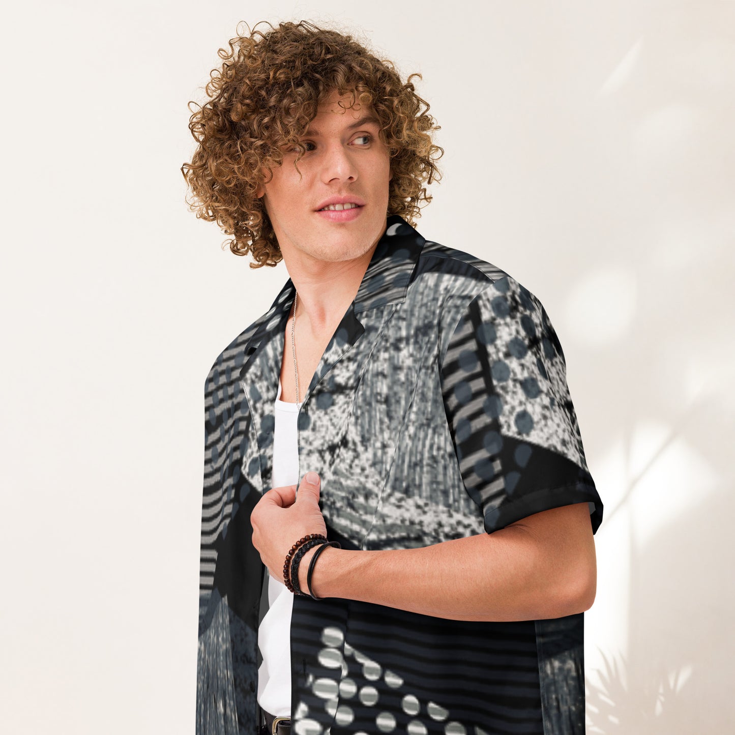 SUPAGREYUnisex button shirt