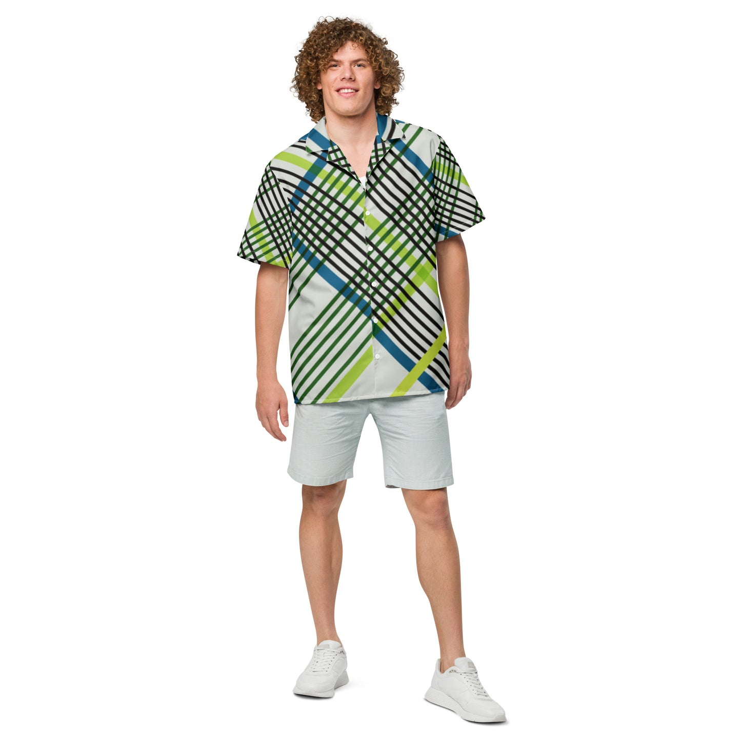 SUPADRESSIE Unisex button shirt