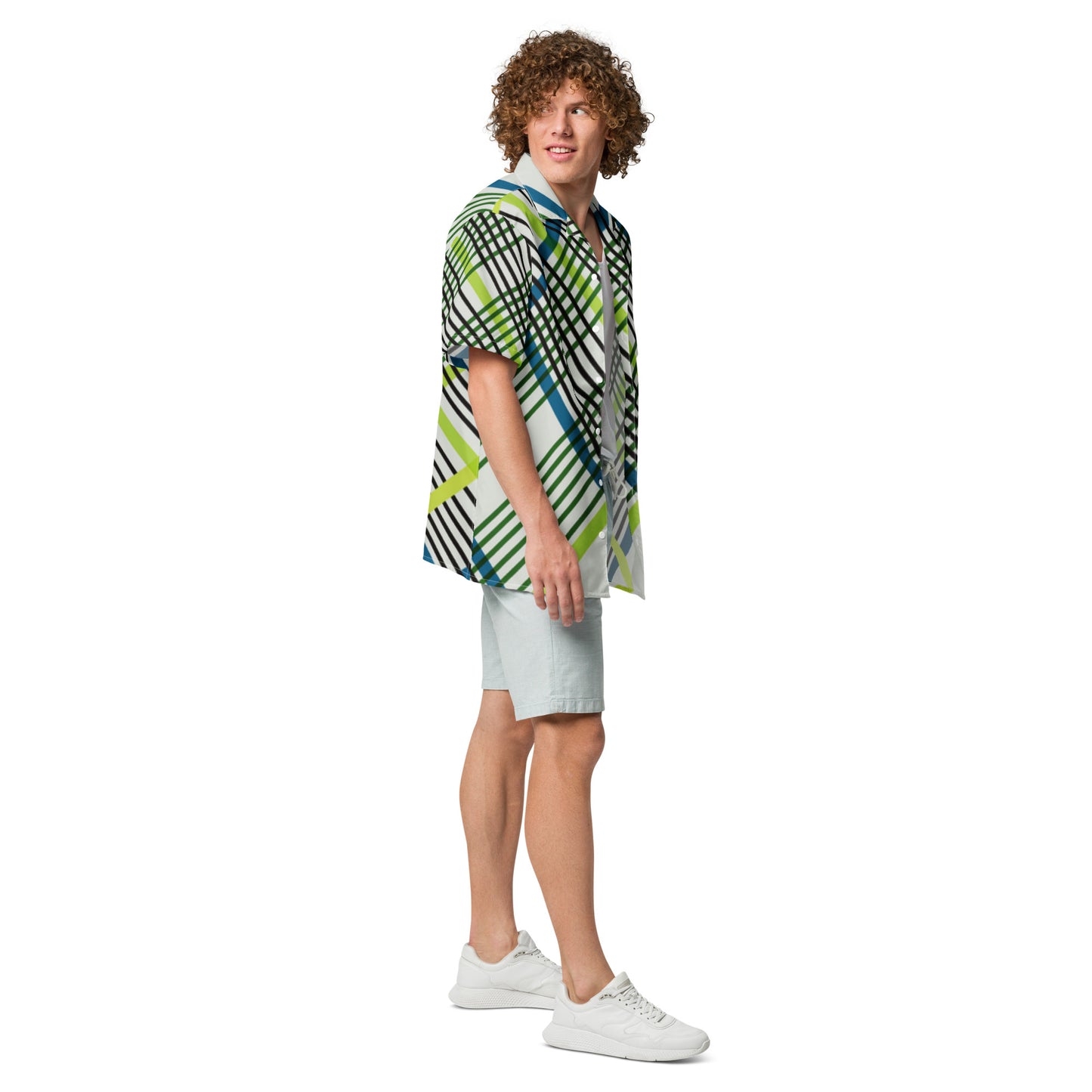 SUPADRESSIE Unisex button shirt