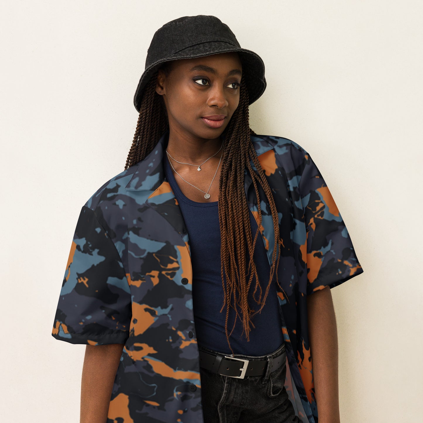 supa  Unisex button shirt