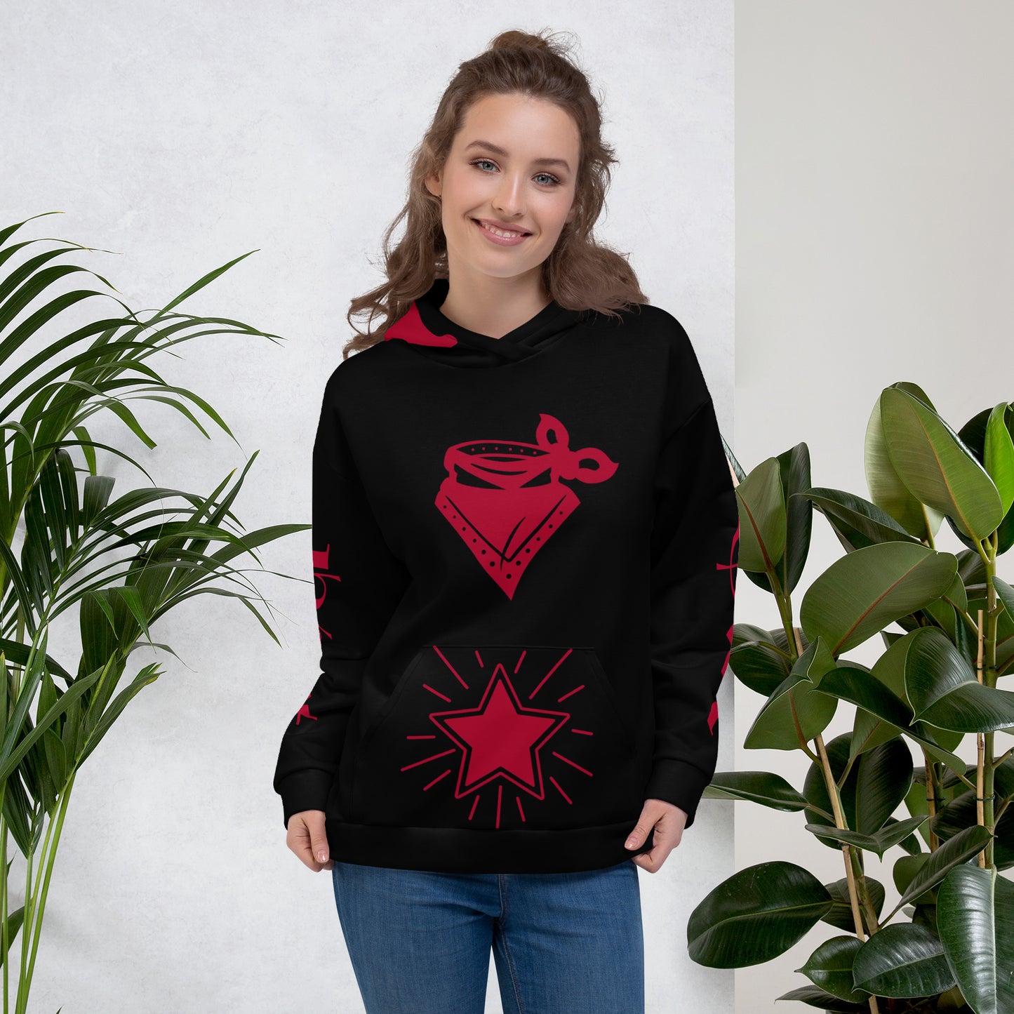supa red Unisex Hoodie