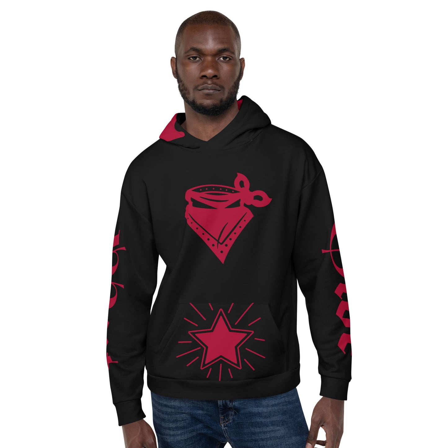 supa red Unisex Hoodie