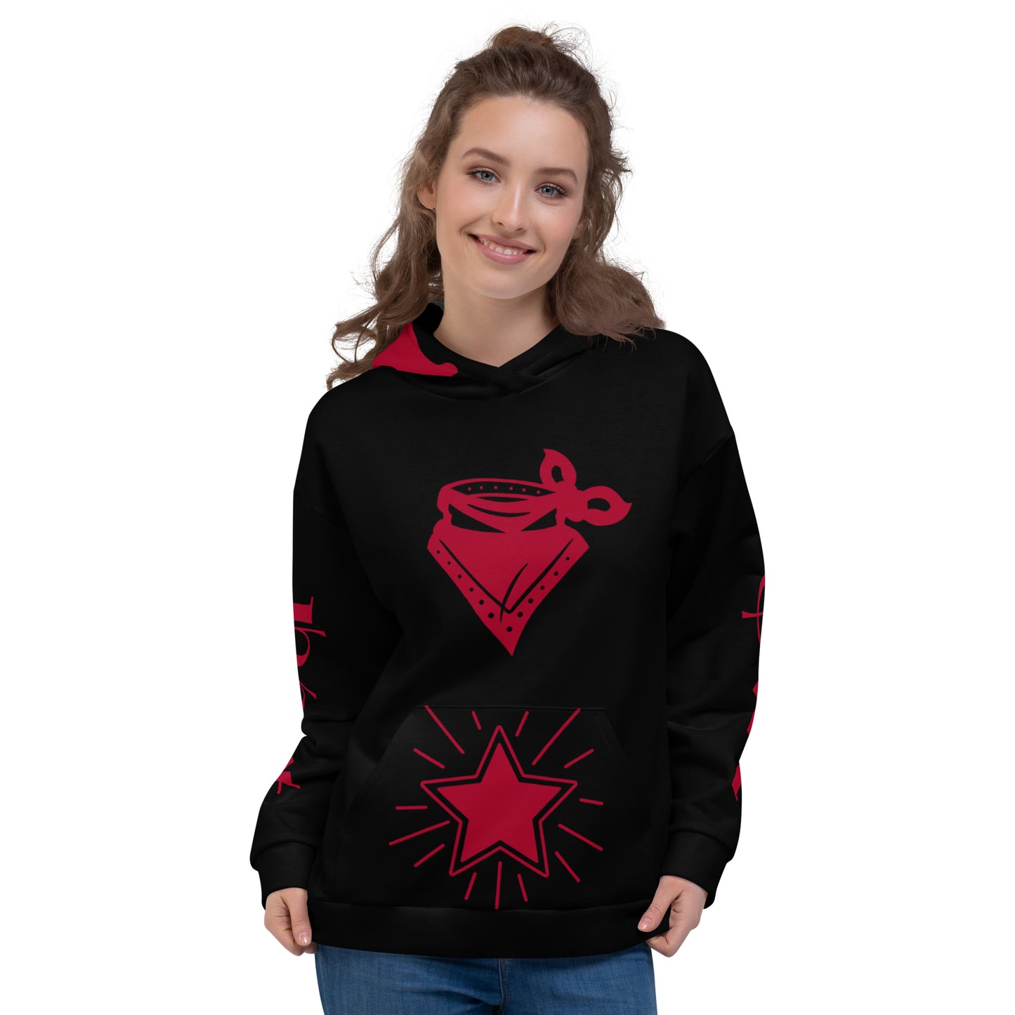 supa red Unisex Hoodie