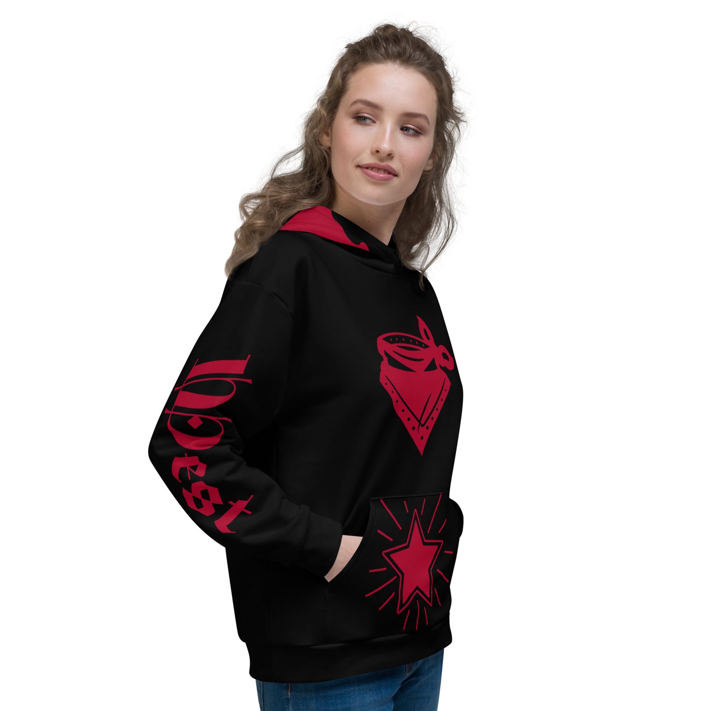 supa red Unisex Hoodie