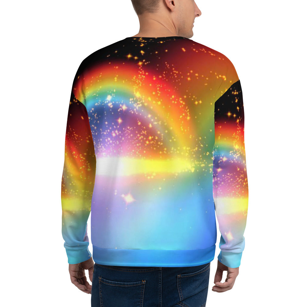 SUPA RAINBOW Unisex Sweatshirt